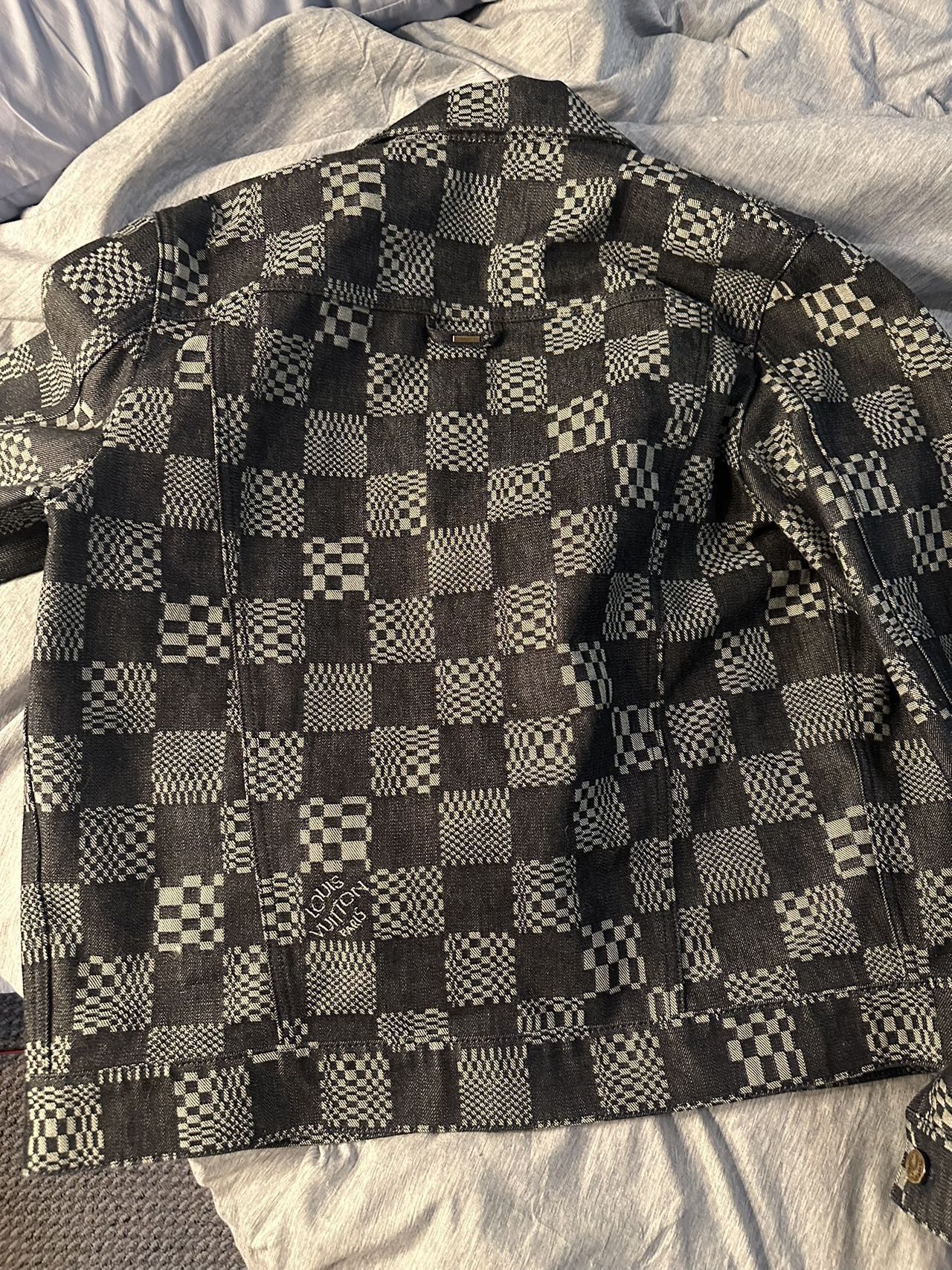 Louis Vuitton Distorted Denim Jacket