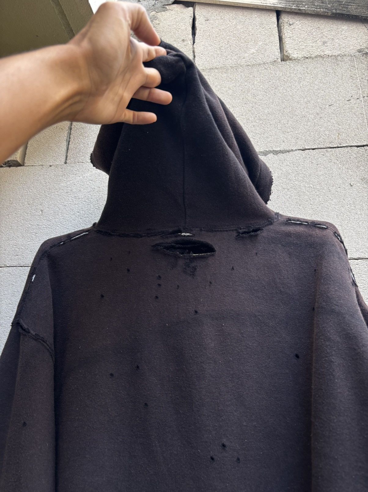 Vintage Thrashed Virginia Beach Faded Distressed Hoodie Size US XL / EU 56 / 4 - 18 Thumbnail