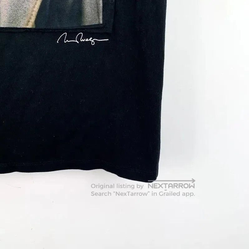 Max Mara MaxMara Black Cotton Graphic T-Shirt . Size XL / US 12-14 / IT 48-50 - 5 Thumbnail