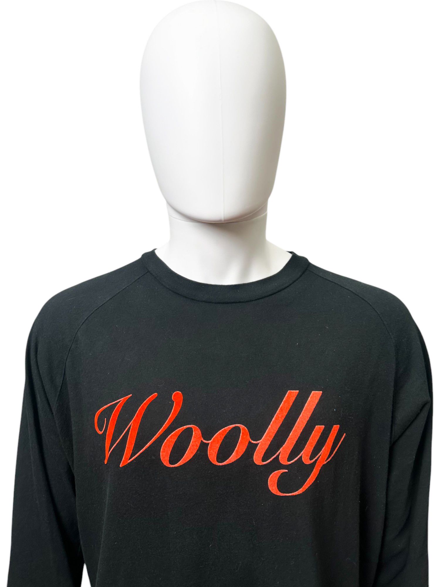 Walter Van Beirendonck F/W 2003 Aesthetic Terrorist Black Longsleeve " WOOLLY" Size US XXL / EU 58 / 5 - 5 Thumbnail