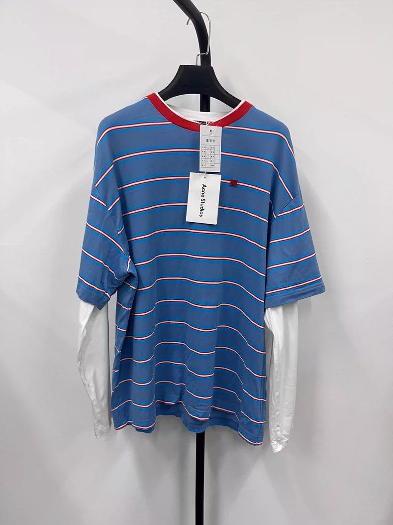 Acne Studios Fall/Winter 2024 Striped Crew Neck Layered Lon