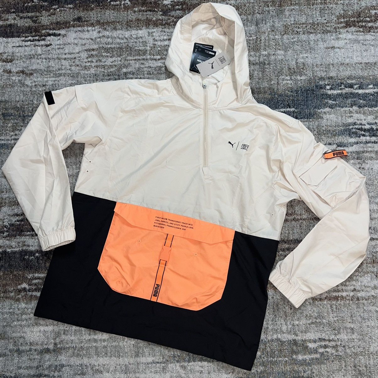 Puma NEW PUMA x FIRST MILE Windcell Utility Jacket Tapioca Size US XL / EU 56 / 4 - 1 Thumbnail