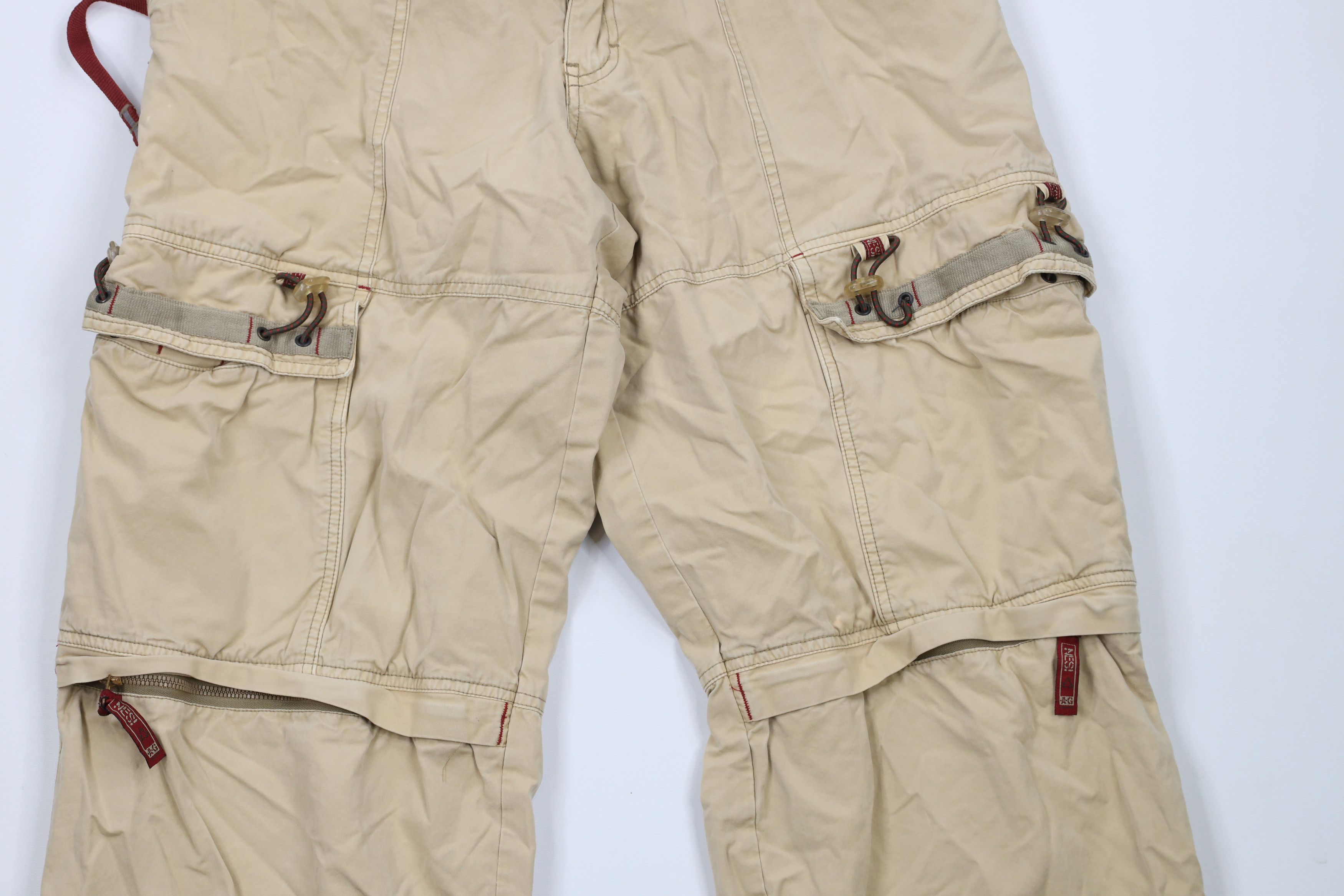 Vintage Vintage 90s Streetwear Wide Leg Skateboard Convertible Pants Size US 34 / EU 50 - 3 Thumbnail