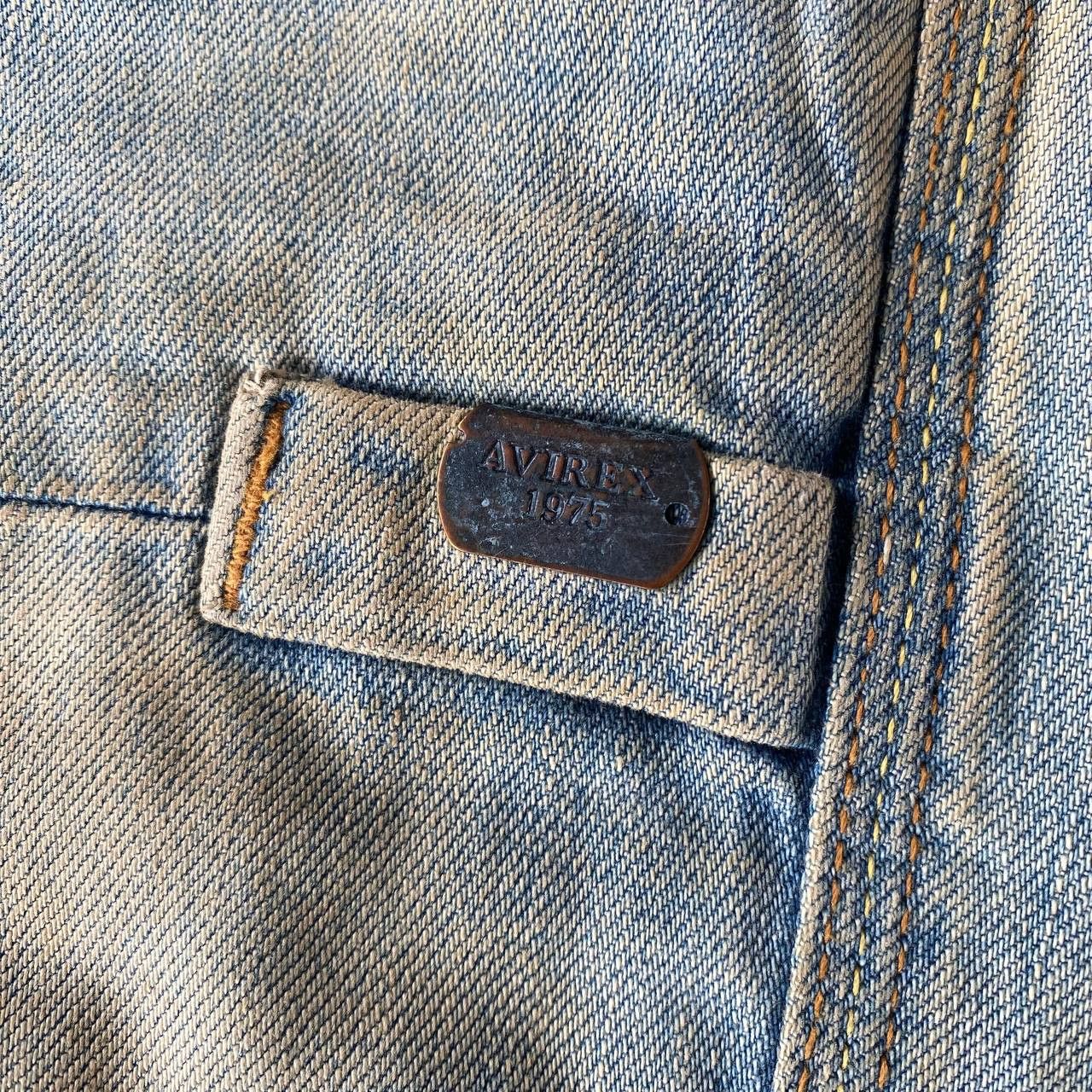 Avirex VINTAGE AVIREX BUSHPANT DENIM RUSTY WASH DIRTY STRAIGHT LEG Size US 30 / EU 46 - 16 Thumbnail