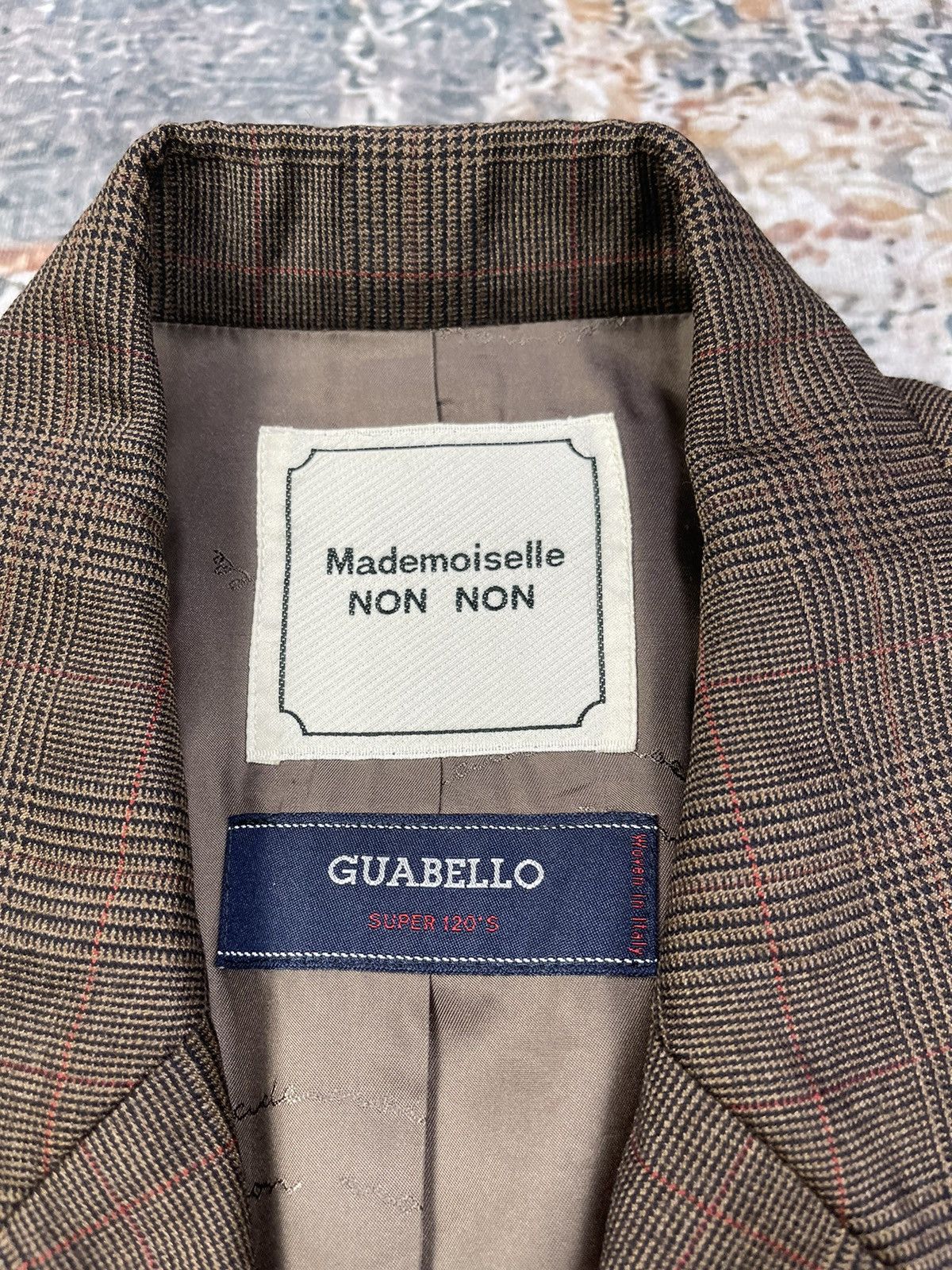 Mademoiselle Non Non Mademoiselle Non Non X Guabello Mocha Glen Check Size M / US 6-8 / IT 42-44 - 10 Thumbnail