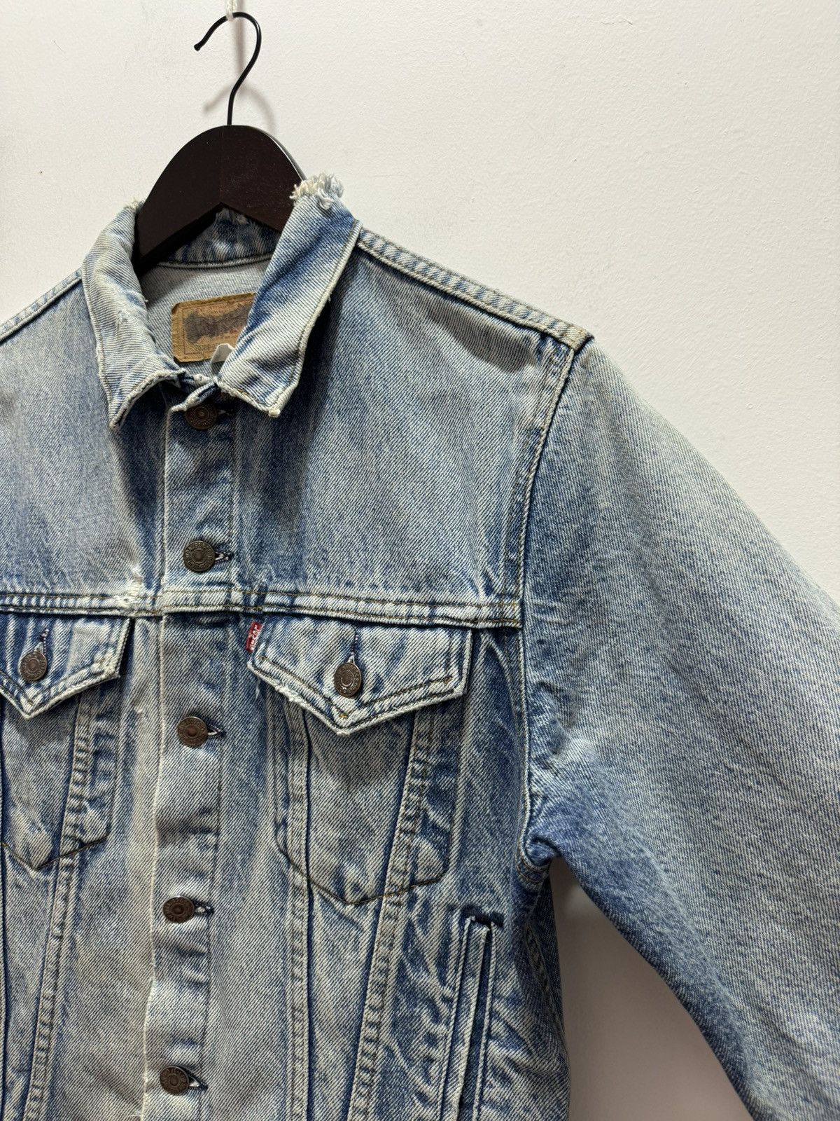 Levi's × Levi's Vintage Clothing × Vintage VINTAGE 80s LEVIS 70706-0216 STAMP 698 TRUCKER DENIM JACKET Size US S / EU 44-46 / 1 - 3 Thumbnail