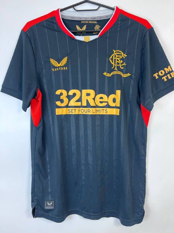 Castore RANGERS 2021/22 AWAY FOOTBALL SHIRT CASTORE 150 YEARS Sz S Size US S / EU 44-46 / 1 - 1 Thumbnail