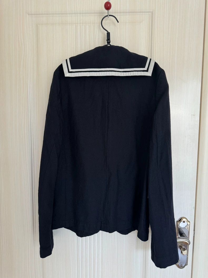Comme des Garcons Comme des Garcons Navy collar coat Size XS / US 0-2 / IT 36-38 - 5 Thumbnail