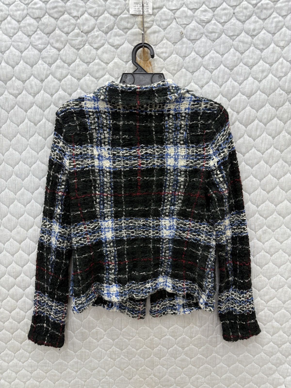 Issey Miyake 🔥🔥🔥ARCHIVE ISSEY MIYAKE SUNAO KUWAHARA TWEED KNIT JACKET Size S / US 4 / IT 40 - 9 Thumbnail