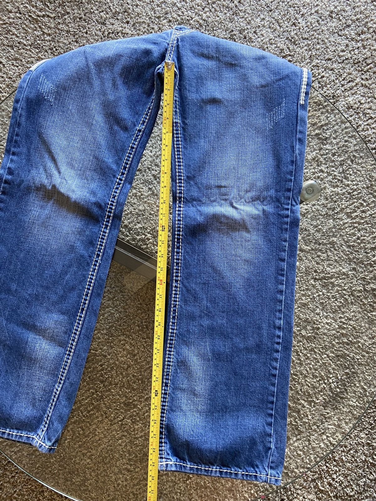 Other Rock & Roll Cowboys Denim Relaxed Boot Cut Jeans Size US 32 / EU 48 - 3 Thumbnail