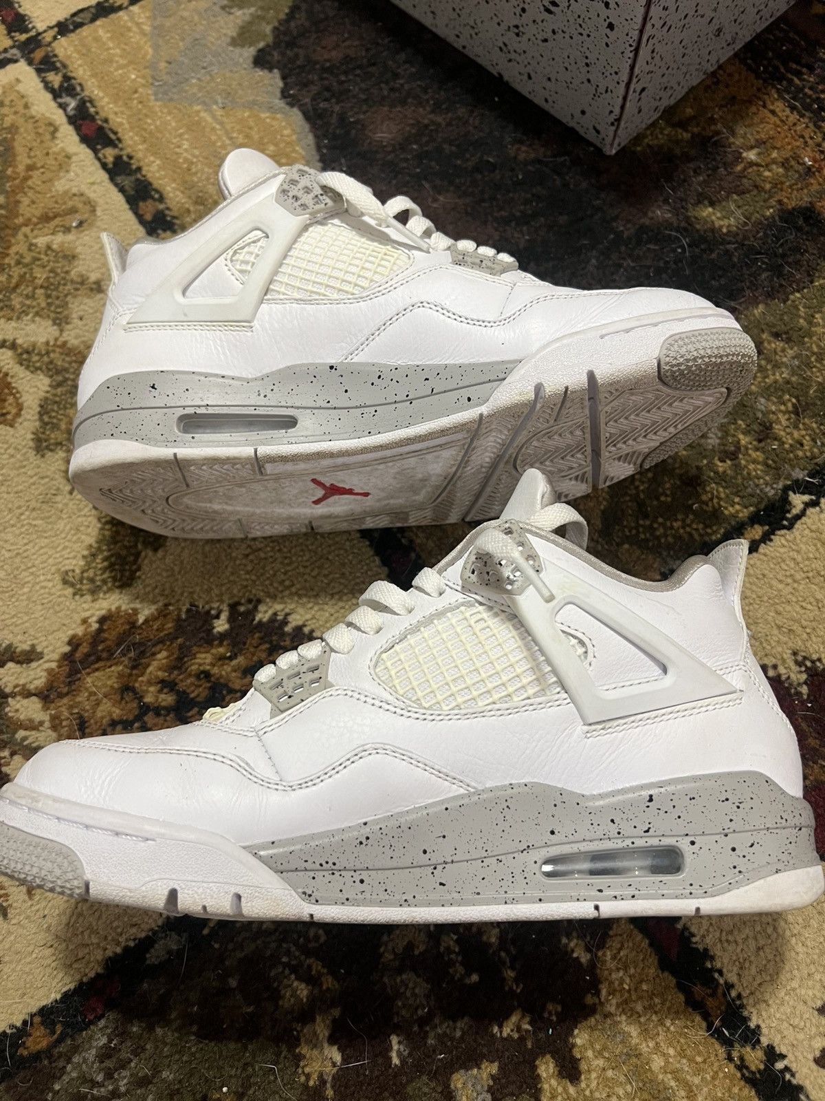 Jordan Brand Jordan 4 Retro White Oreo CT8527 100 Size US 8.5 / EU 41-42 - 2 Thumbnail
