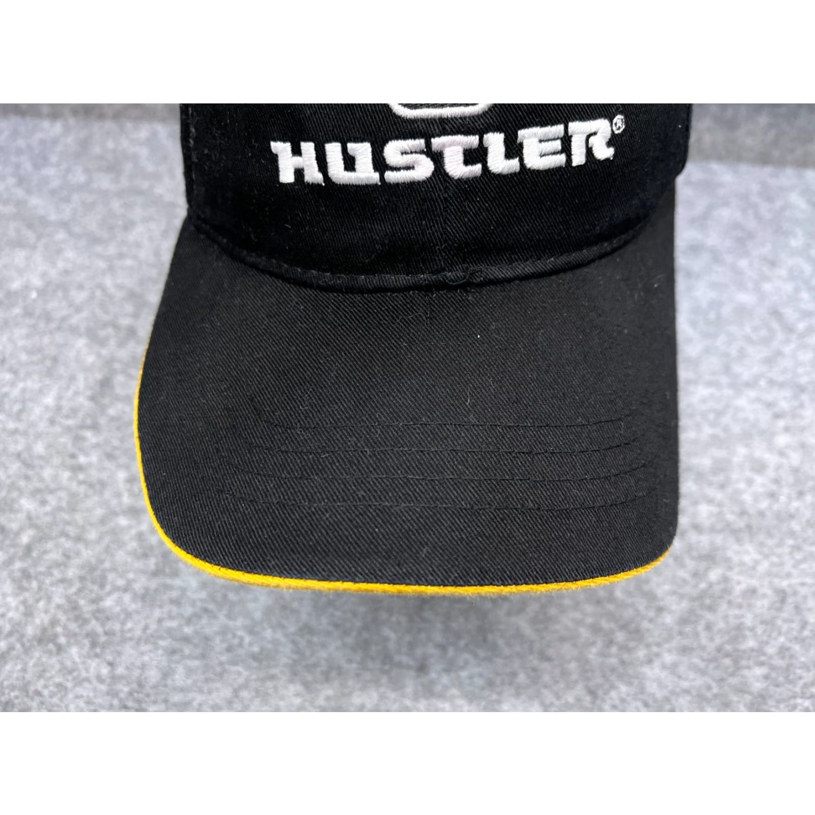 Equipment Hustler Outdoor Equipment Baseball Cap Adjustable Lightweight Cotton Black One Size Mens Size ONE SIZE - 3 Thumbnail