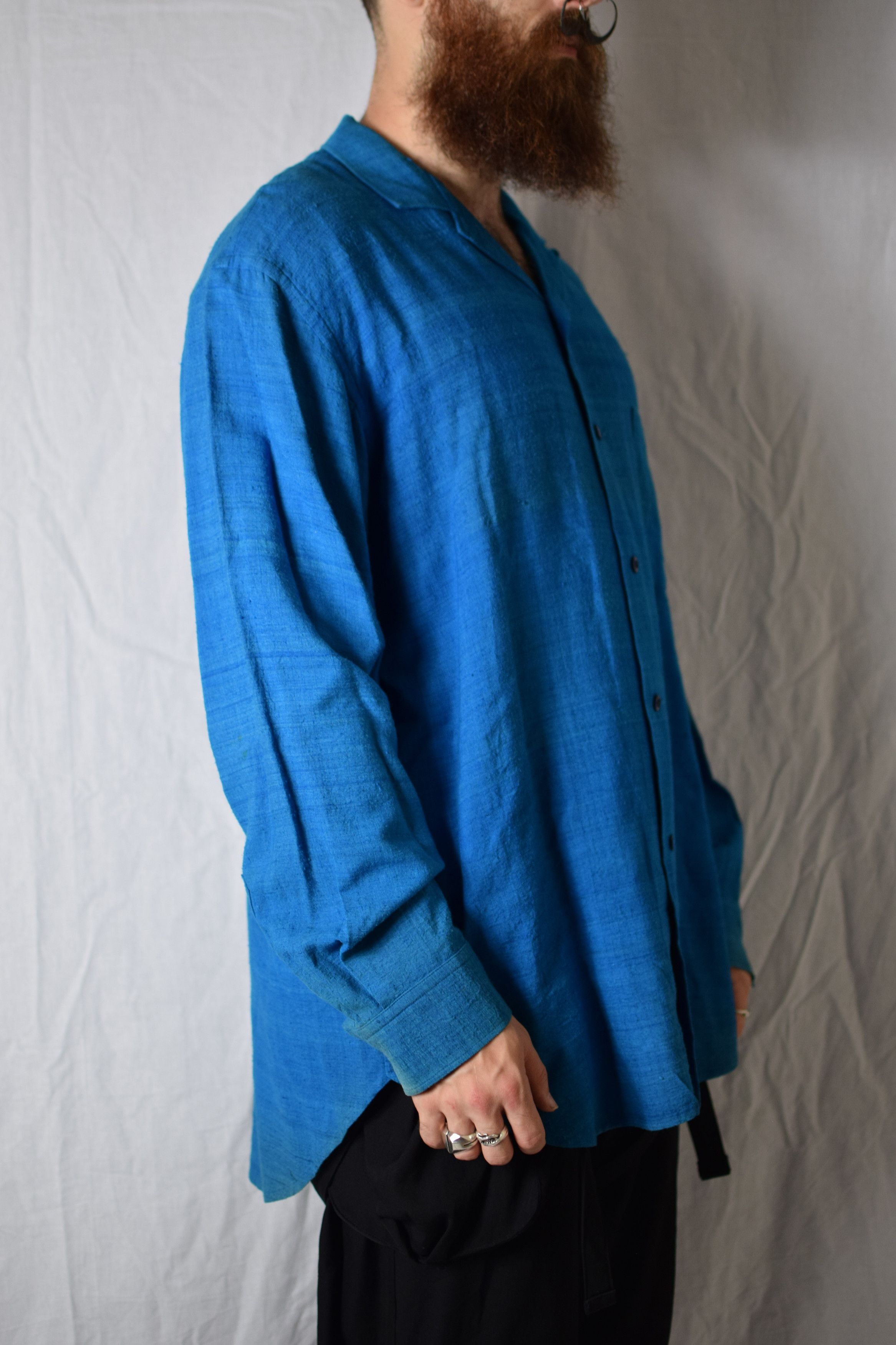 Yohji Yamamoto YYPH Archive Blue Shirt Size US L / EU 52-54 / 3 - 5 Thumbnail