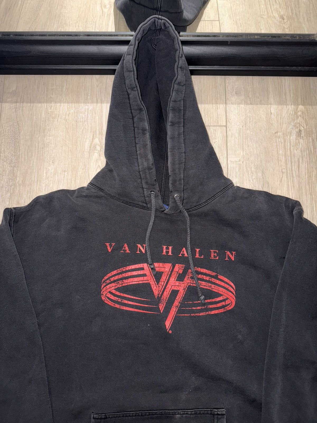 Band Tees × Vintage Vintage / Y2K Van Halen VH Logo Band Hoodie Size US XXL / EU 58 / 5 - 2 Thumbnail