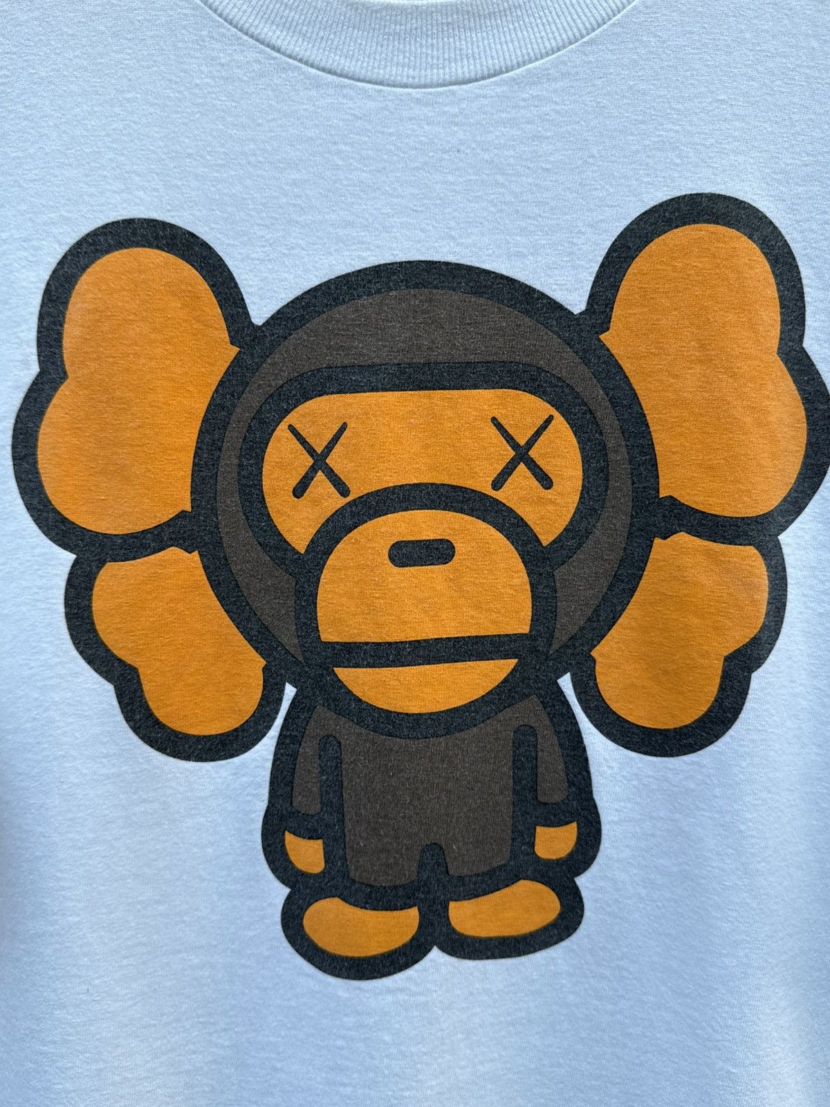 Bape × Kaws 🔥RARE🔥 2005 Bape x Kaws Baby Milo Pharrell Williams Tee Size US M / EU 48-50 / 2 - 6 Thumbnail
