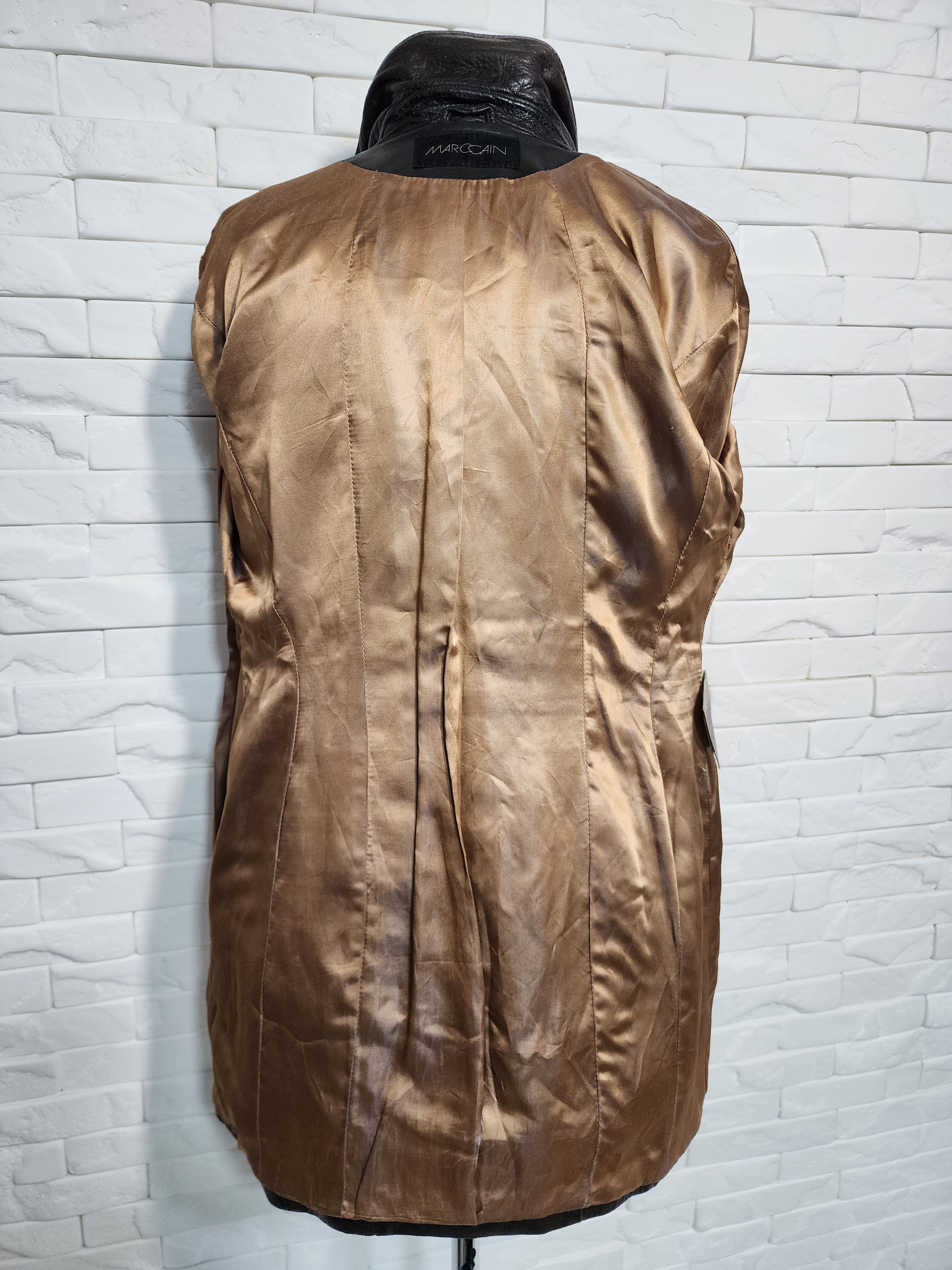 Genuine Leather Black Genuine Leather Jacket: Size S / US 4 / IT 40 - 7 Thumbnail