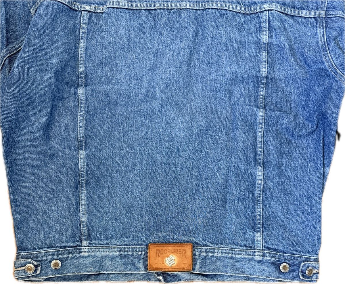Rocawear Vintage Rocawear Heavy Denim Jacket Size US L / EU 52-54 / 3 - 6 Thumbnail