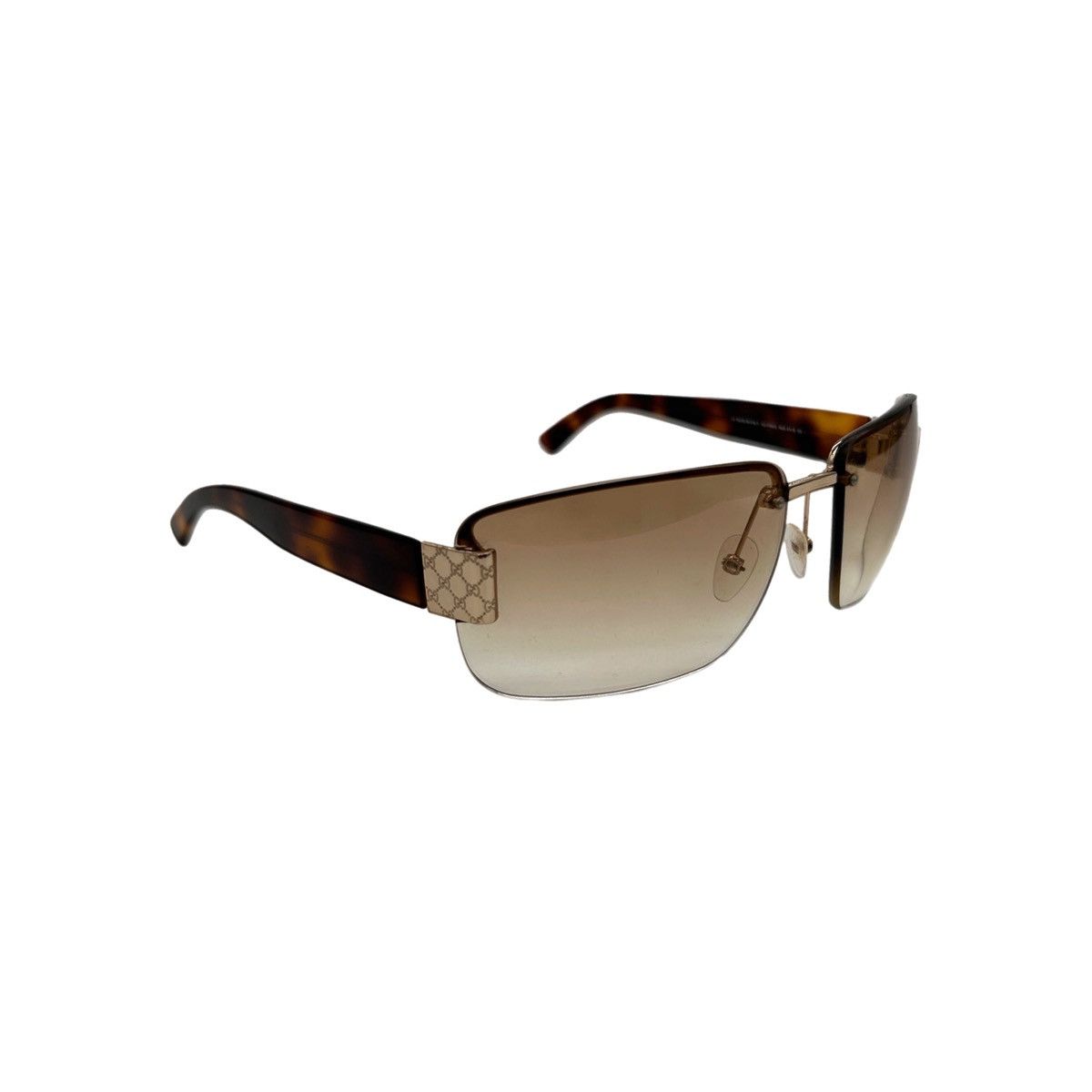 Gucci Vintage Brown Gucci Sunglasses Size ONE SIZE - 7 Thumbnail