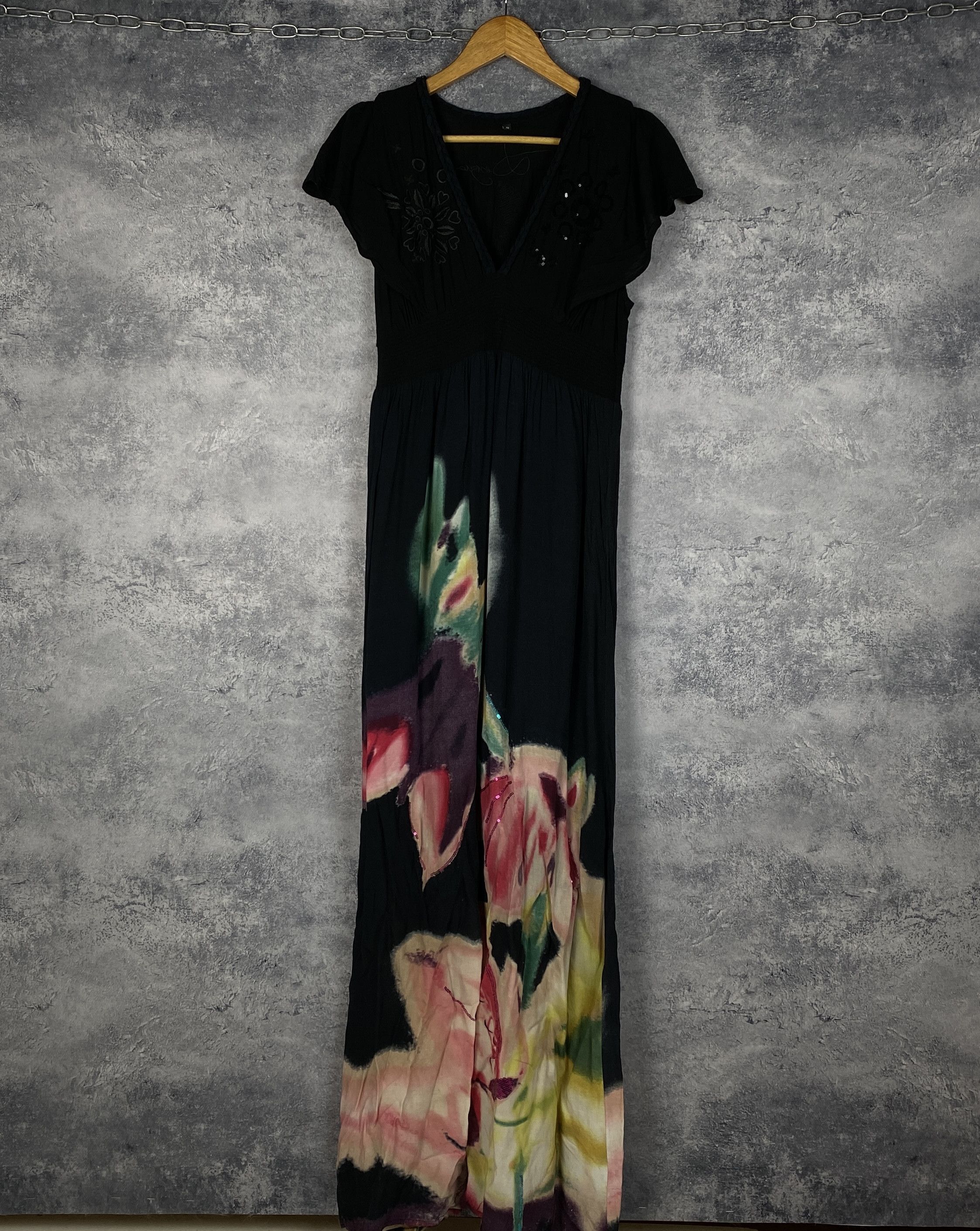 Desigual Desigual Dress Women's Size 42 Short Sleeve Black Size M / US 6-8 / IT 42-44 - 1 Thumbnail
