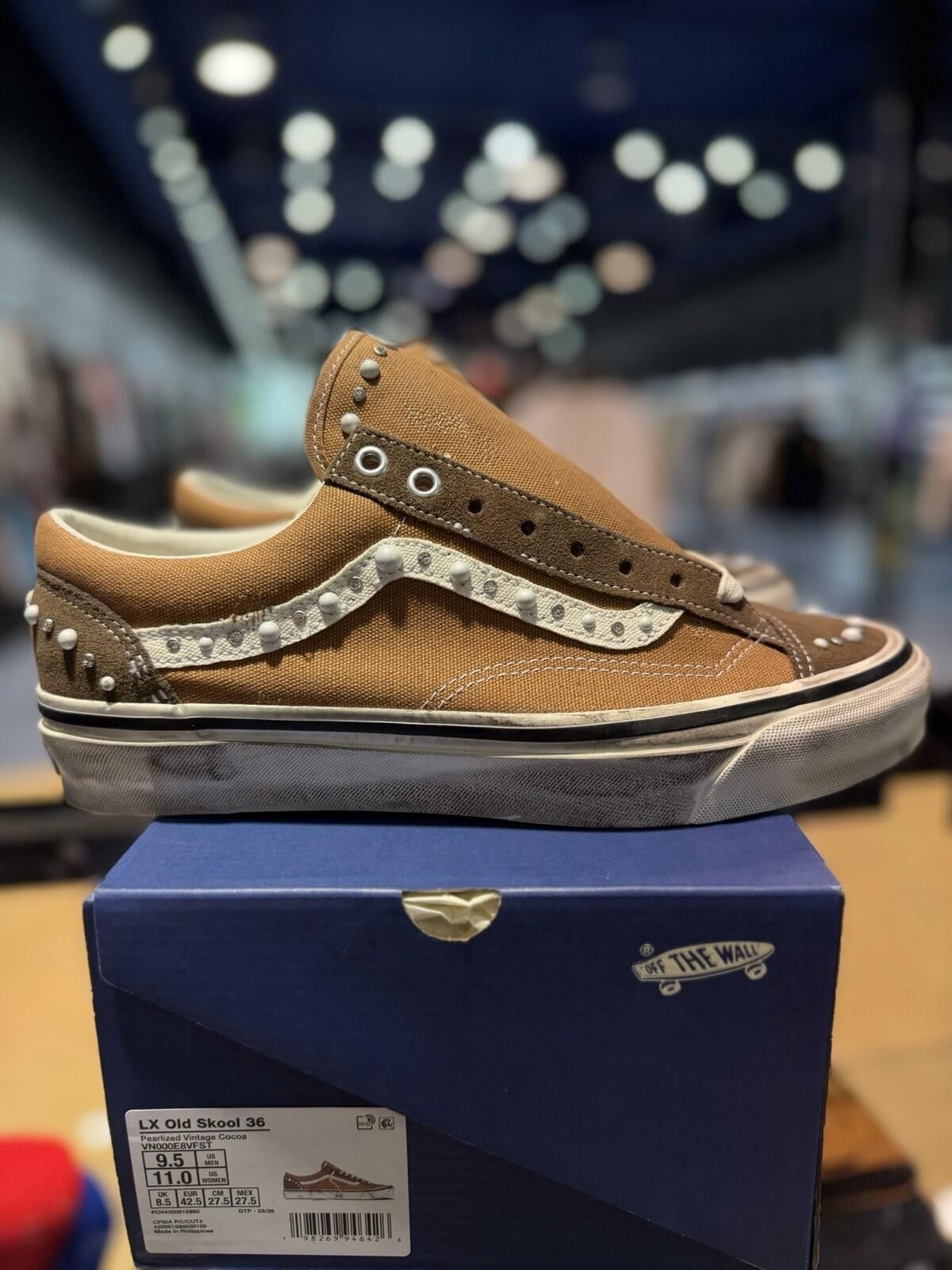 Vans Size 9.5M - Vans LX Old Skool 36 Pearlized Vintage Cocoa Size US 9.5 / EU 42-43 - 3 Thumbnail