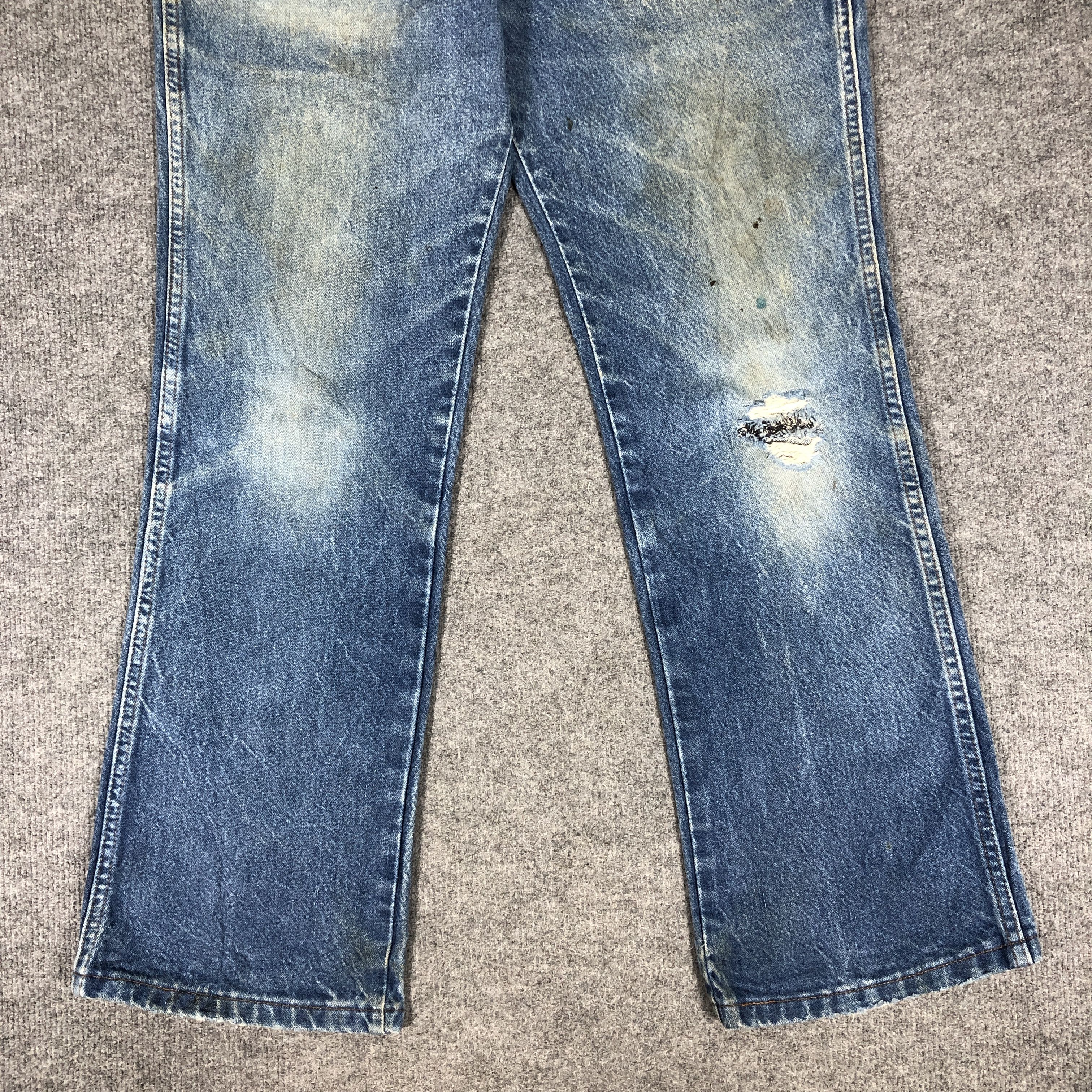 Vintage × Wrangler Vintage Wrangler Jeans Dirty L1037 Size US 33 - 3 Thumbnail