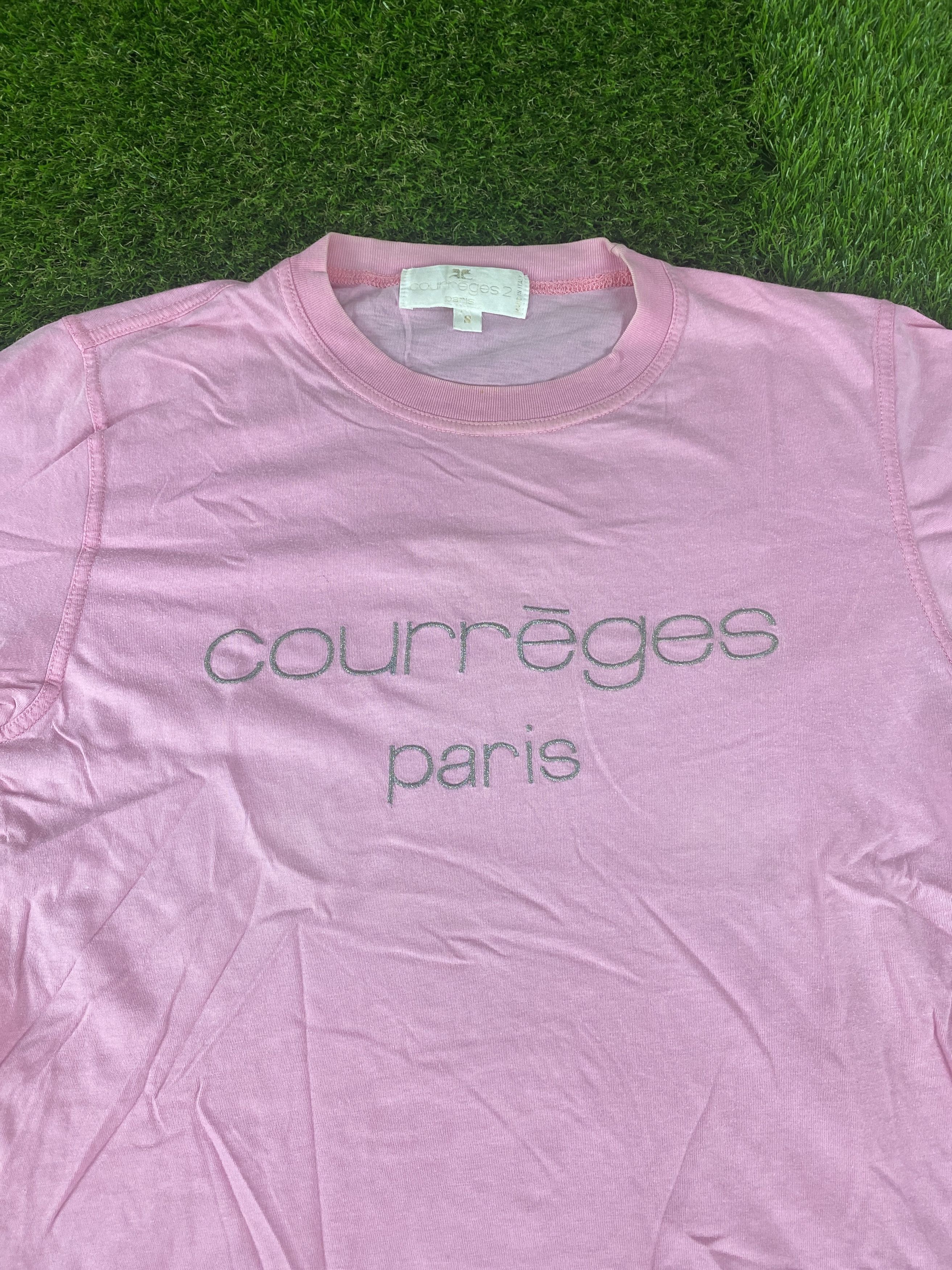 Courreges Courreges Paris Tshirt (T108) Size US S / EU 44-46 / 1 - 2 Thumbnail