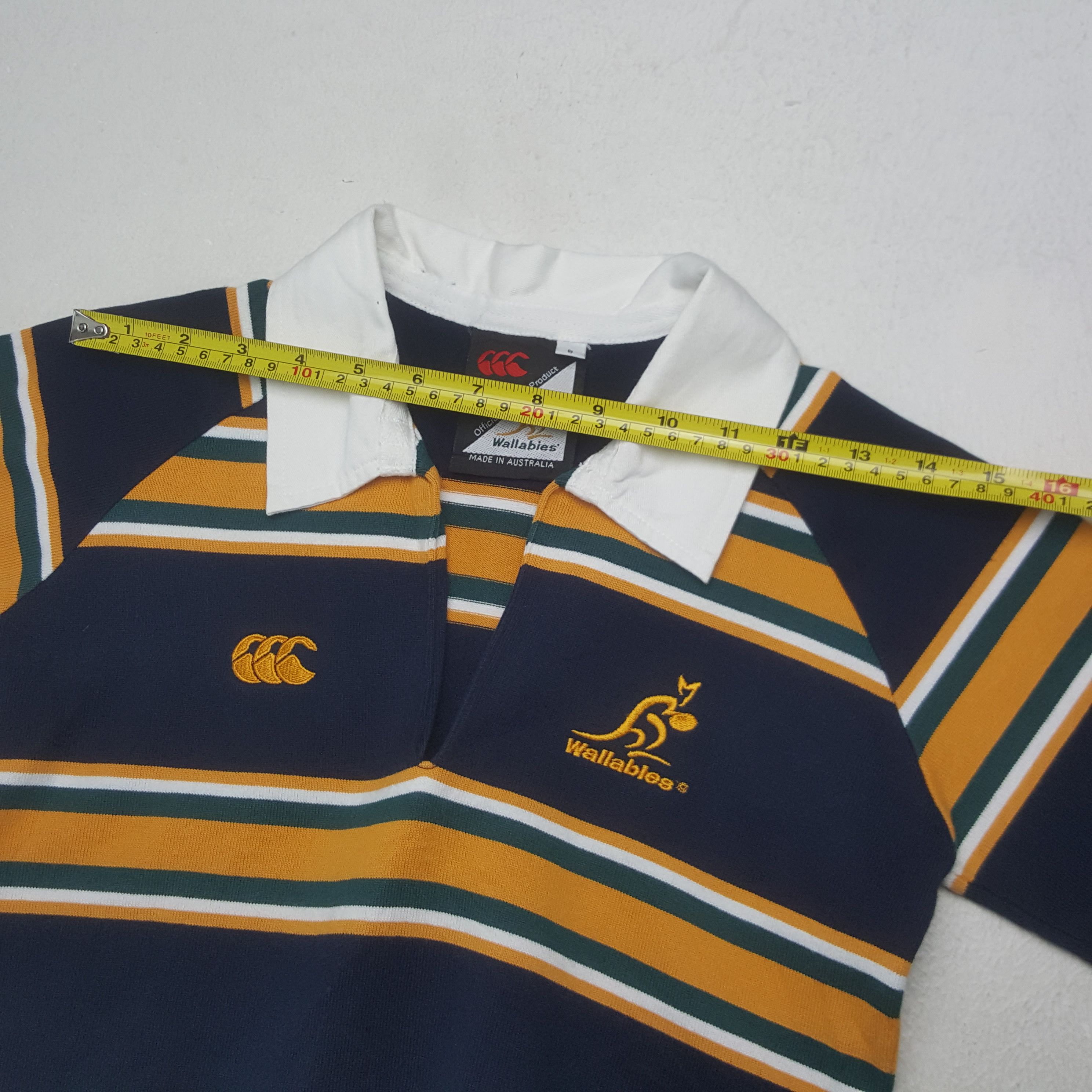Canterbury of New Zealand Vintage Canterbury Of New Zealand Wallabies Polos C301N44 Size US XS / EU 42 / 0 - 5 Thumbnail