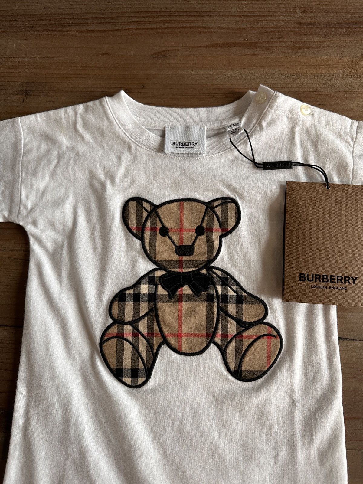 Burberry Burberry Bear Onsie Size ONE SIZE - 2 Thumbnail