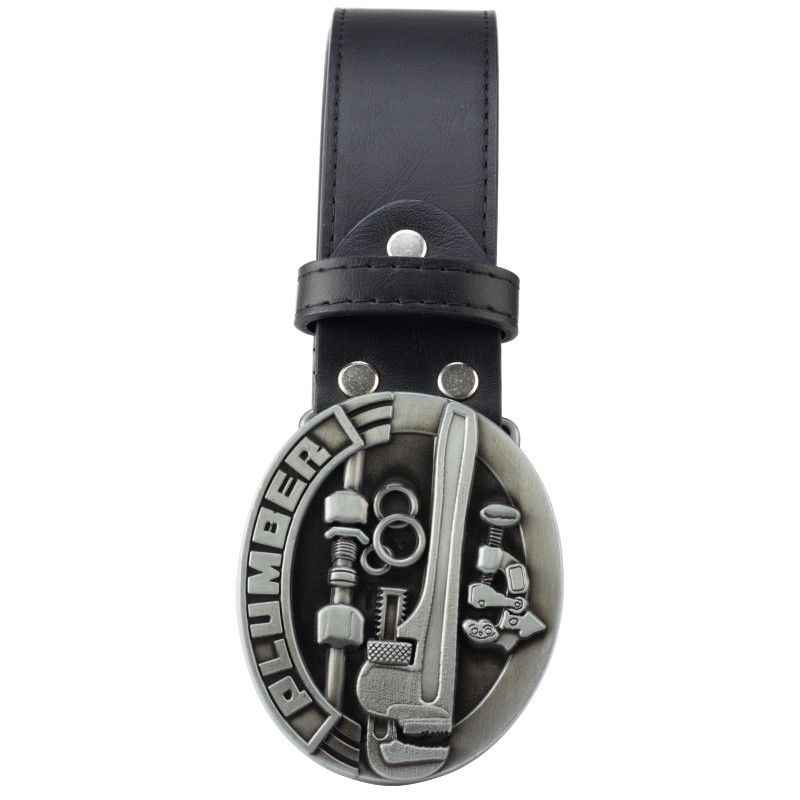 Designer Matchless Vintage Belt Riveted Belts Menswear Accessories Size ONE SIZE - 1 Thumbnail