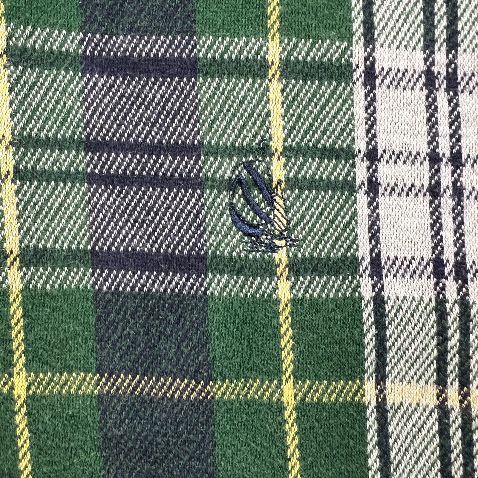 Nautica × Vintage VTG 90s Nautica Polo Shirt Large Plaid Checkered Preppy Tee Size US L / EU 52-54 / 3 - 4 Thumbnail