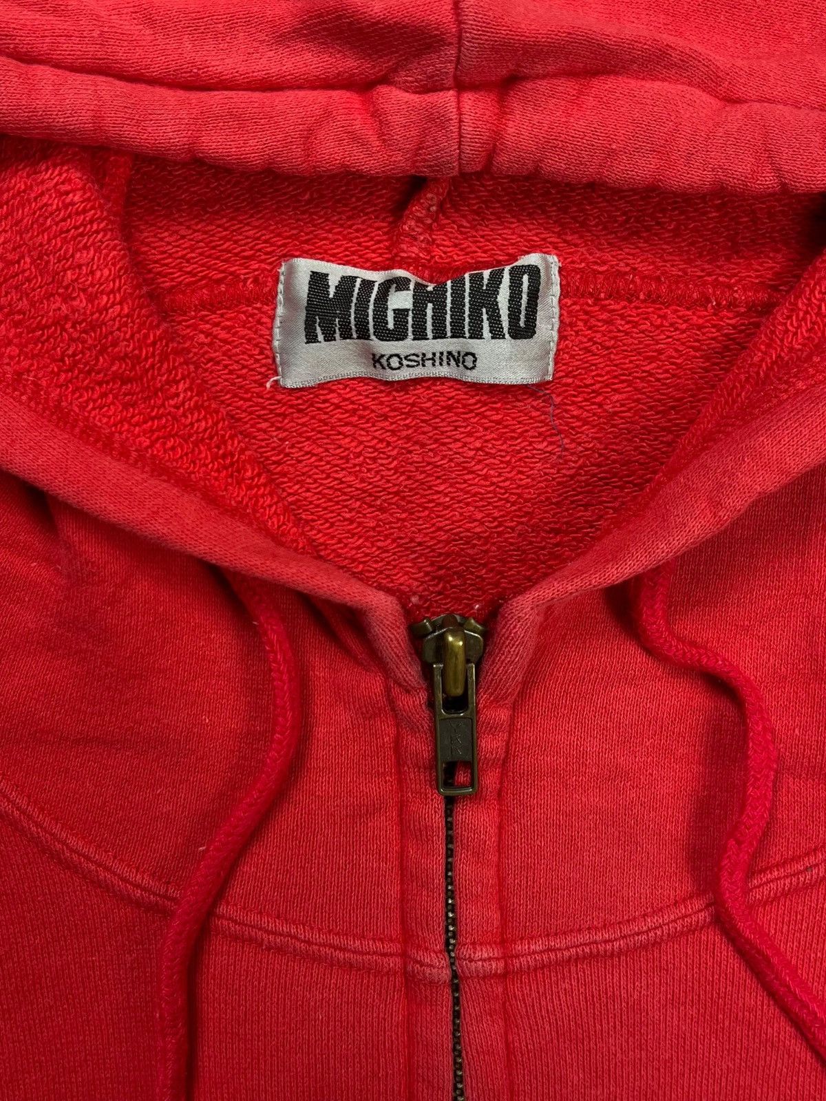 Japanese Brand 1980s Michiko London - Airport Sign Zip Hoodie Size US M / EU 48-50 / 2 - 8 Thumbnail
