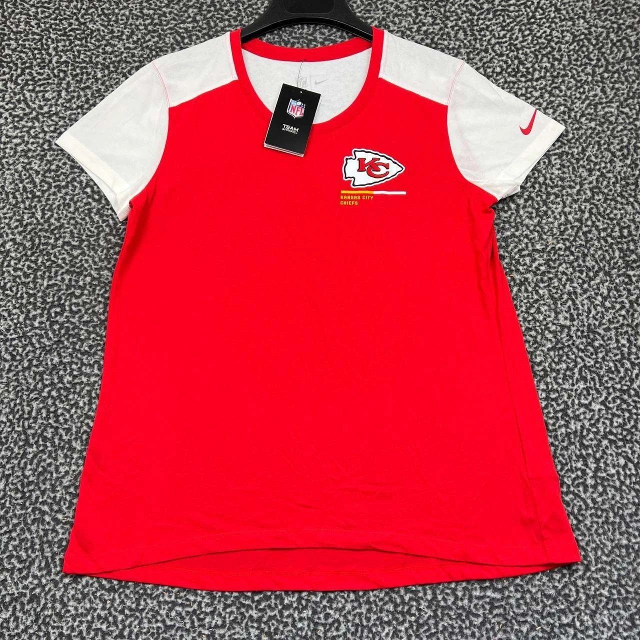 Nike Nike Dri-Fit Shirt Women Kansas City Chiefs Short Sleeve M Size M / US 6-8 / IT 42-44 - 1 Thumbnail