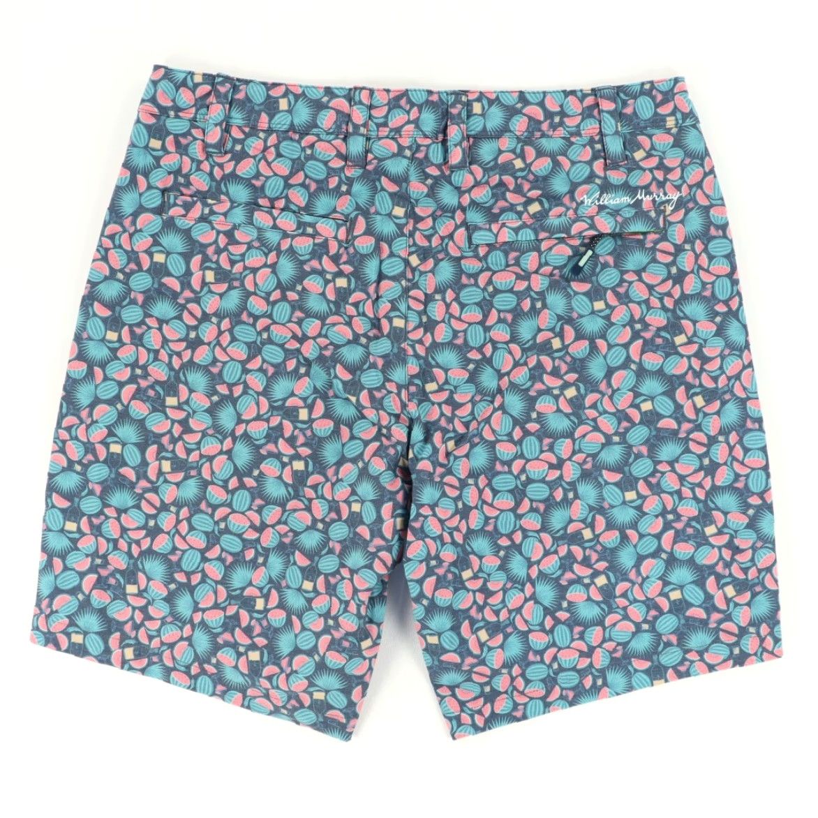 Vintage William Murray Stretch Seed Splitter Water Hazard Golf Navy Shorts Men 32 Size US 32 / EU 48 - 4 Thumbnail