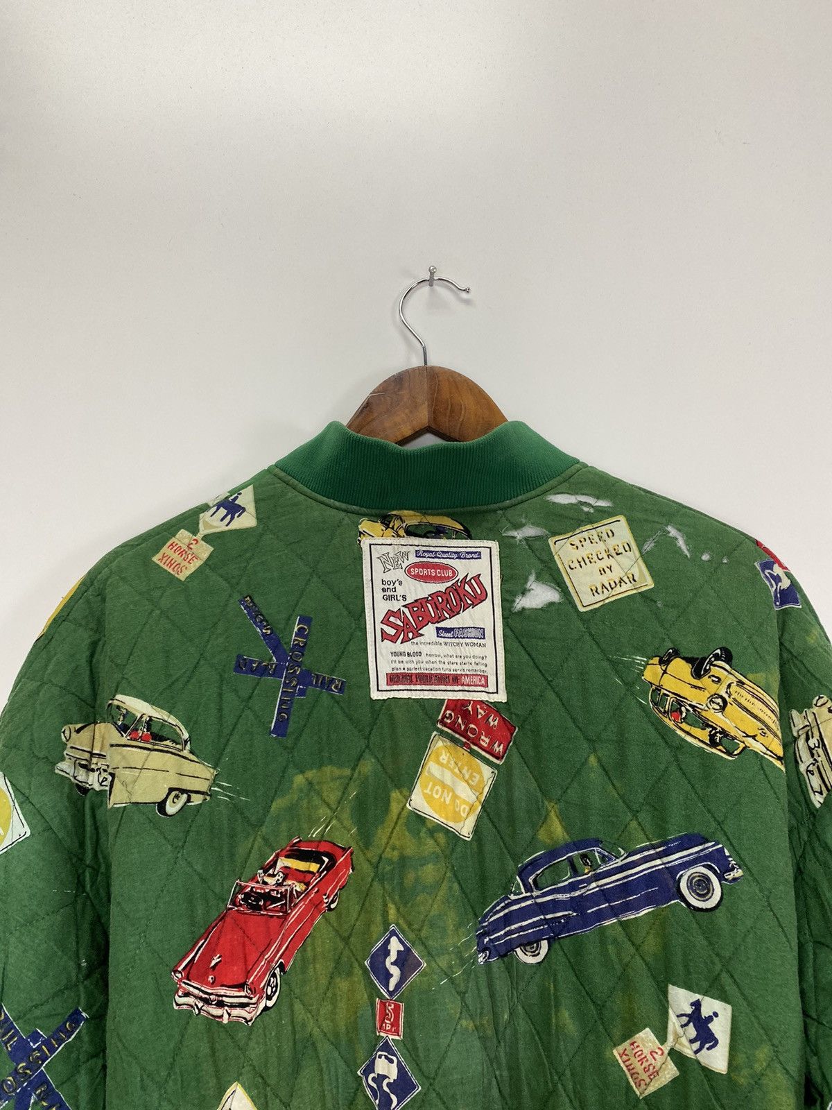 Japanese Brand × Vintage Vintage Saburoku Bomber Jacket Size US XL / EU 56 / 4 - 19 Thumbnail