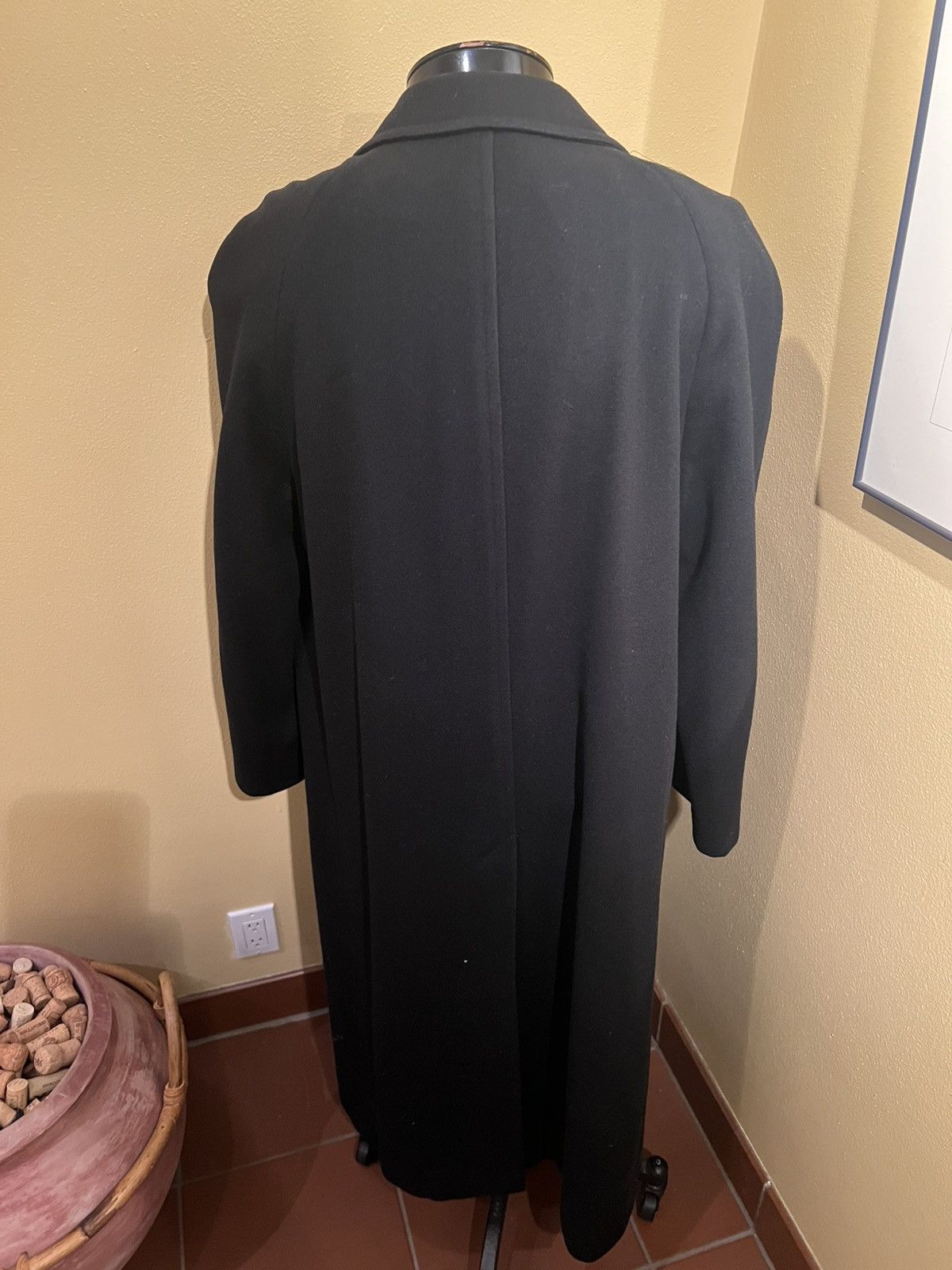 Other Black wool topcoat made in the USA in magnificent shape! Size US XL / EU 56 / 4 - 5 Thumbnail