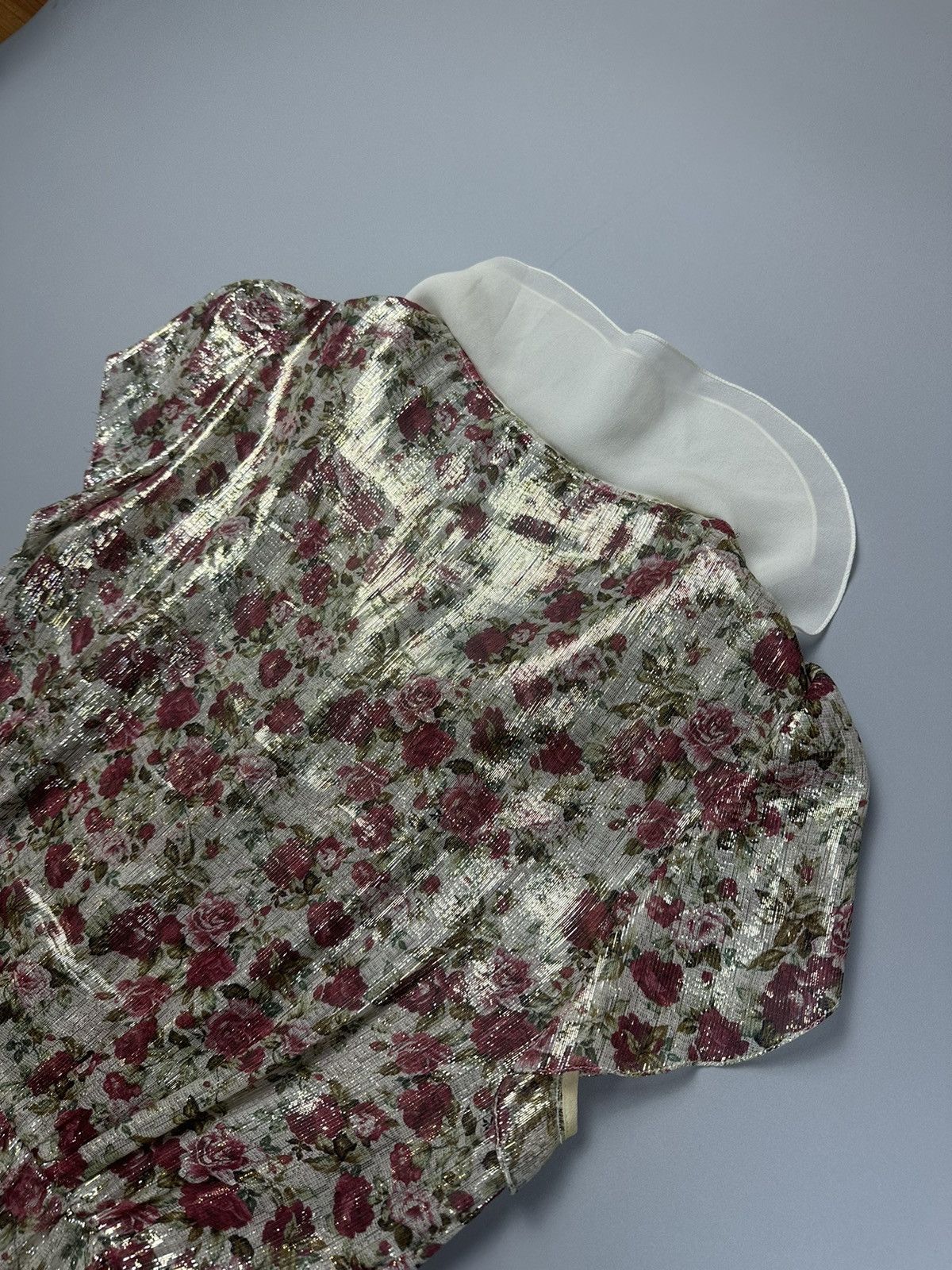 Saint Laurent Paris Saint Lauren floral silk dress Size S / US 4 / IT 40 - 10 Thumbnail