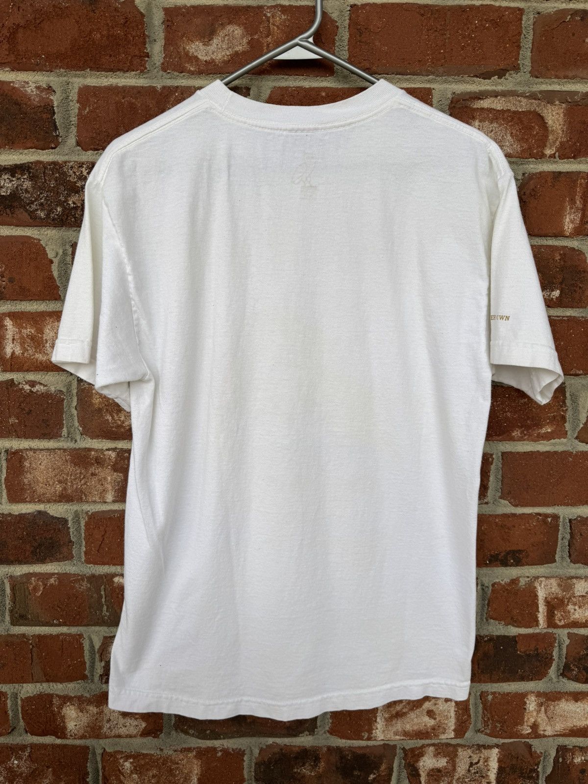 October's Very Own October’s Very Own Vintage OVO Owl Logo T- Shirt White/Gold Size US M / EU 48-50 / 2 - 2 Thumbnail