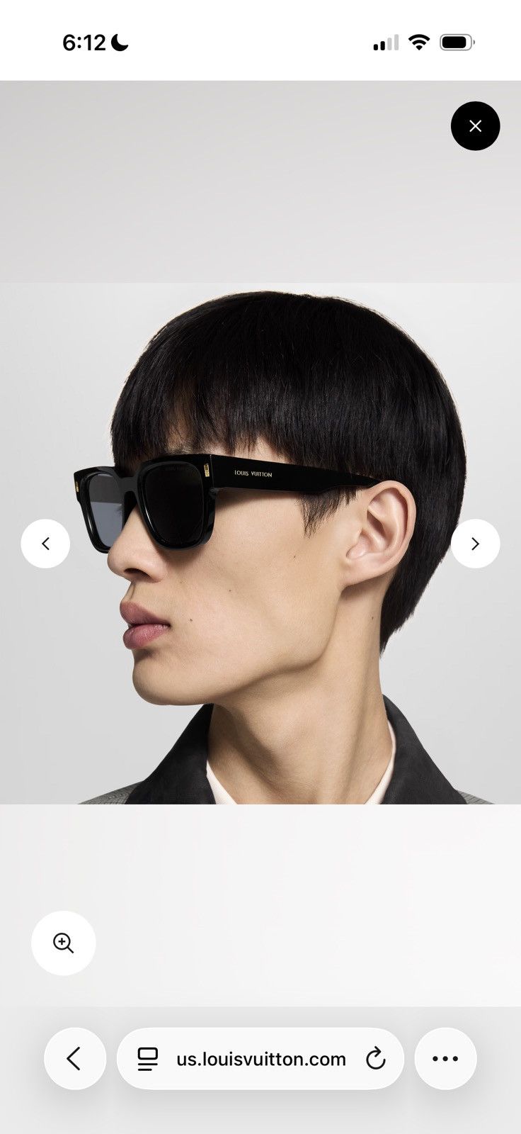 Louis Vuitton Louis Vuitton LV W Escape square sunglasses Size ONE SIZE - 10 Thumbnail
