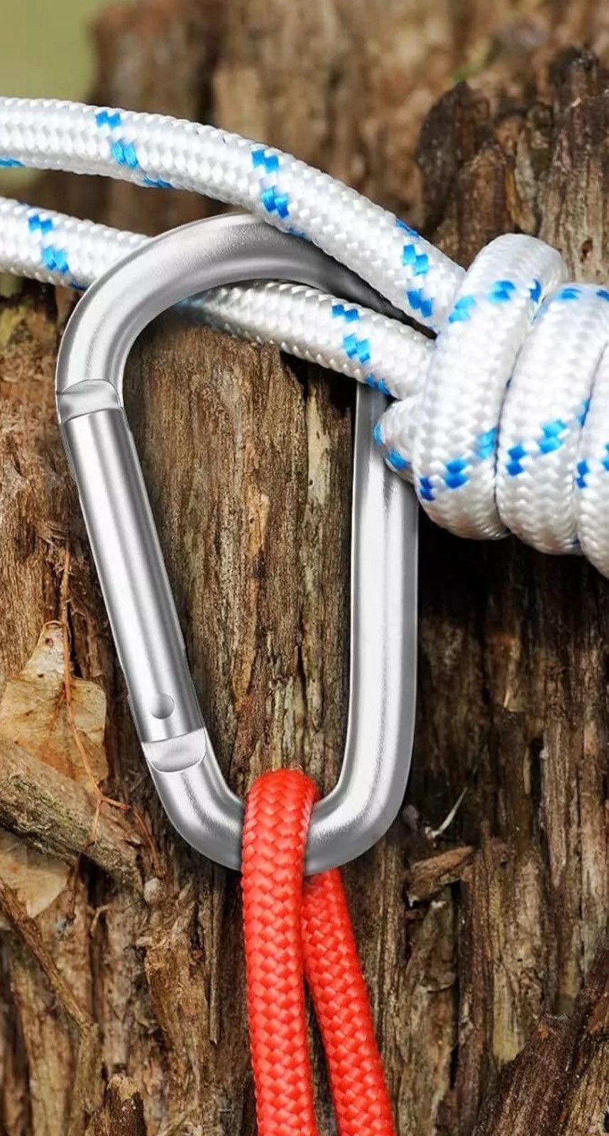 Vintage Silver Carabiner Size ONE SIZE - 3 Thumbnail