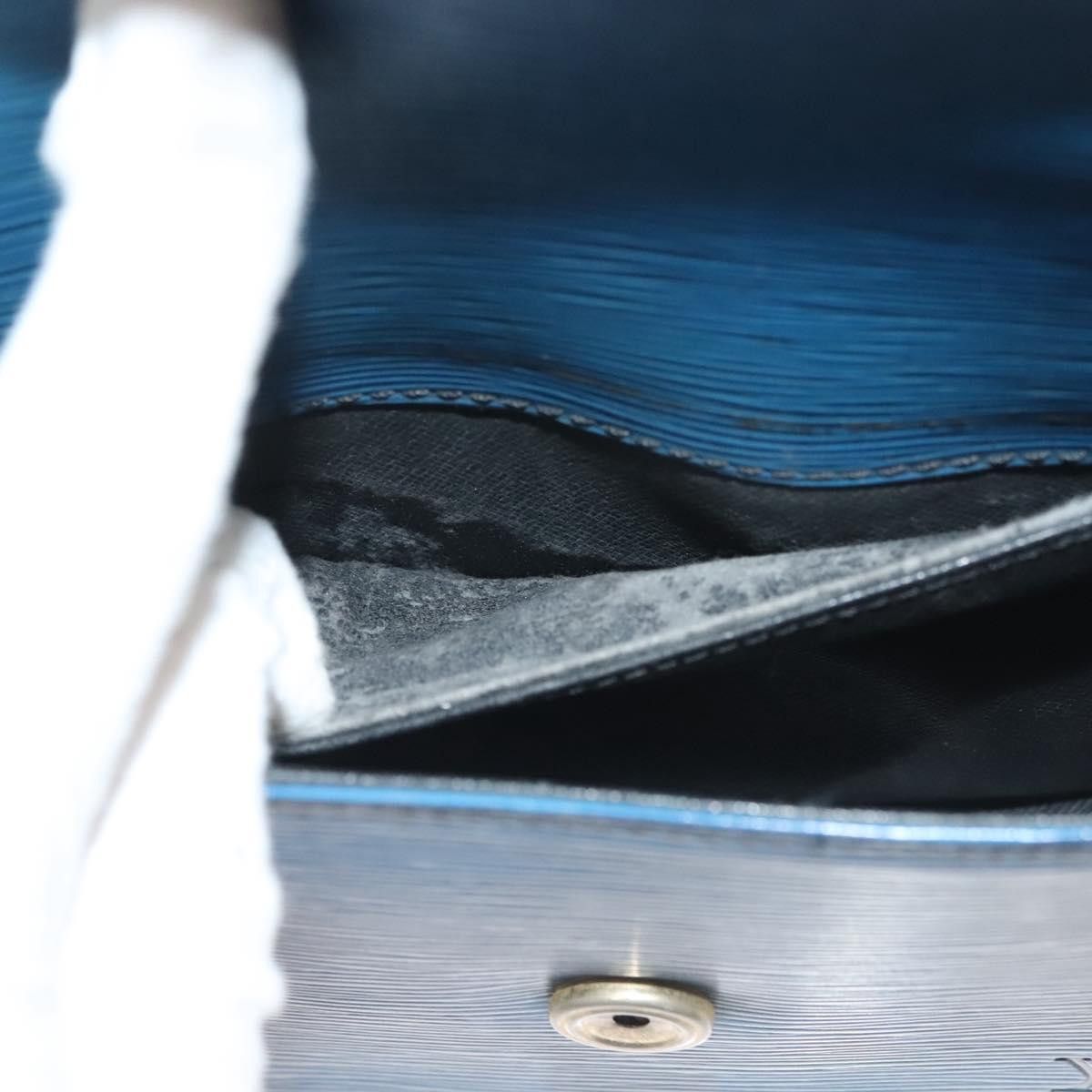 Louis Vuitton LOUIS VUITTON Epi Saint Cloud PM Shoulder Bag Blue M52195 Size ONE SIZE - 11 Thumbnail