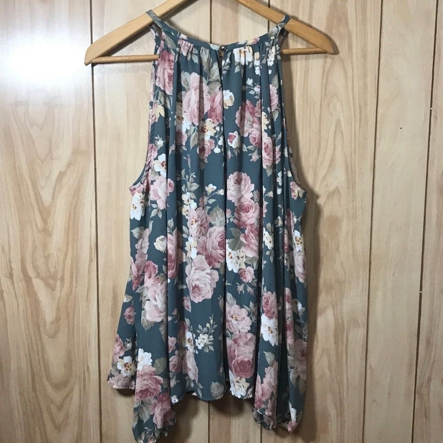Other BOLD Elements Floral Cold Shoulder Long Sleeve Blouse XL Size XL / US 12-14 / IT 48-50 - 2 Thumbnail