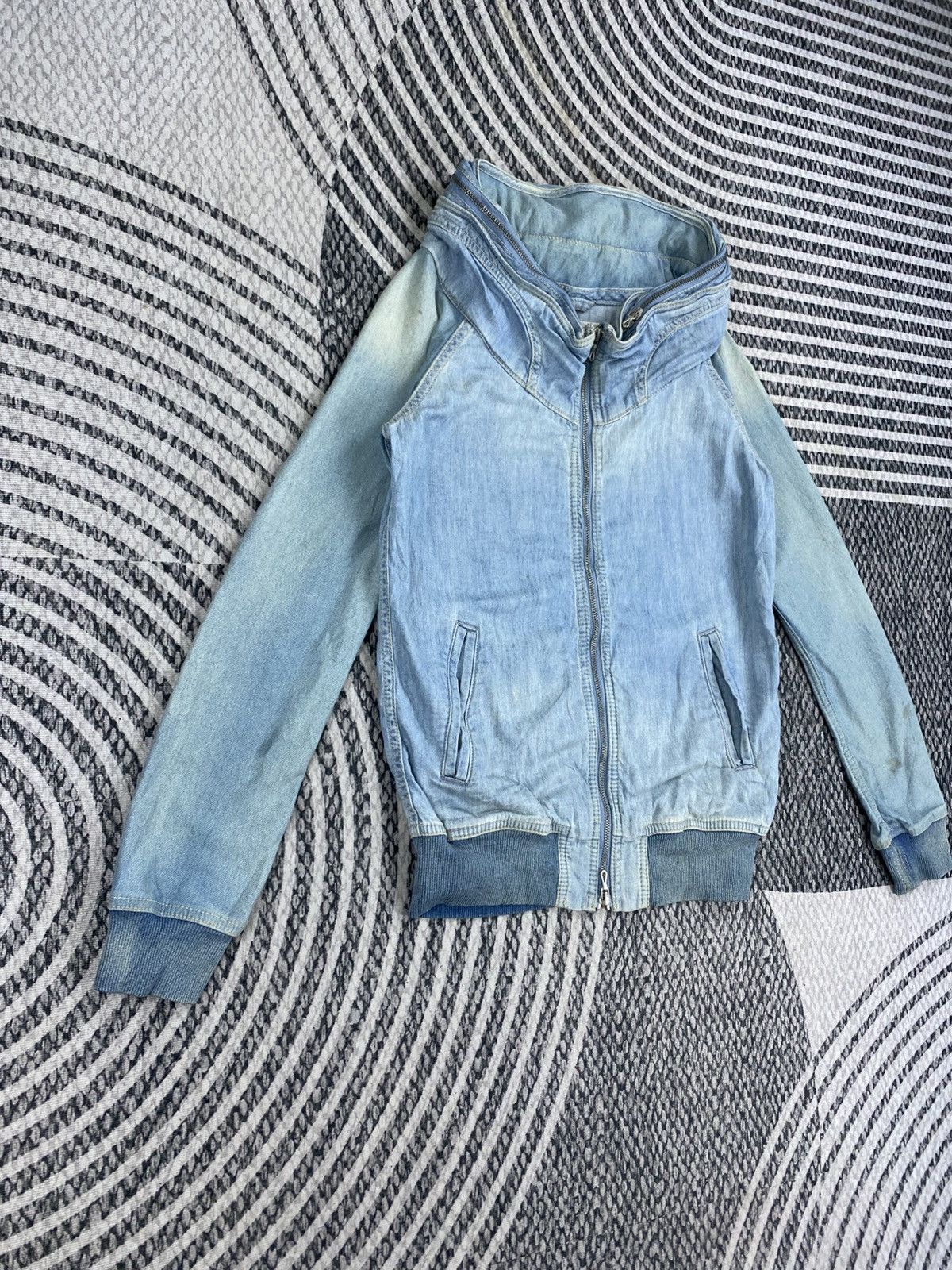 GOA Genuine Vintage Goa Denim Hooded Bono Jacket Size US S / EU 44-46 / 1 - 3 Thumbnail
