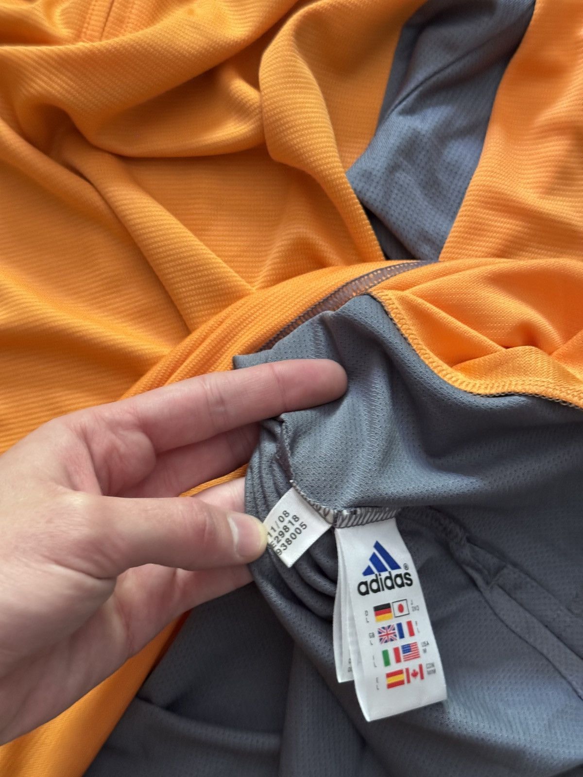 Vintage Vintage 00’s Adidas y2k Japanese Sport Polo Shirt Size US L / EU 52-54 / 3 - 6 Thumbnail