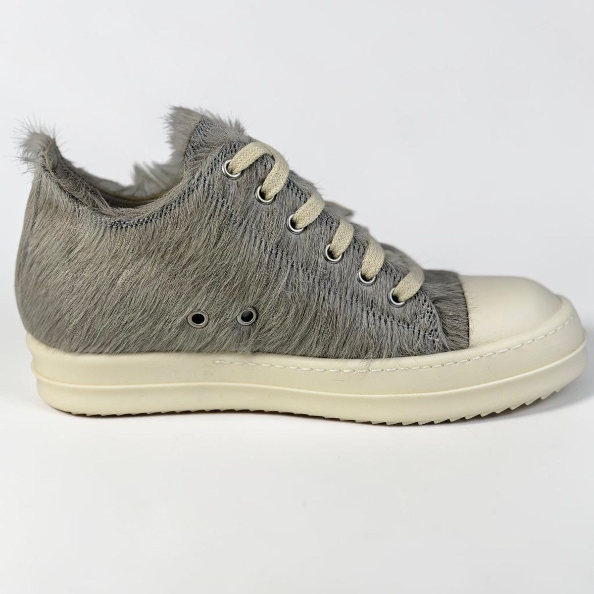 Rick Owens Rick Owens Strobe Fur Ramones Low Size US 7 / IT 37 - 8 Thumbnail