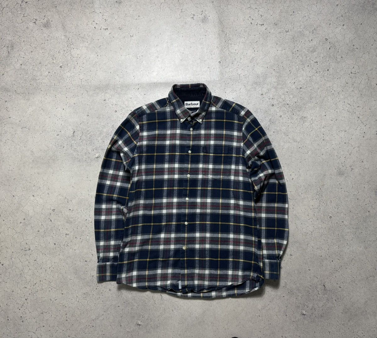 Barbour Barbour Flannel Button Up Casual Checked Shirt Size M Size US M / EU 48-50 / 2 - 2 Thumbnail