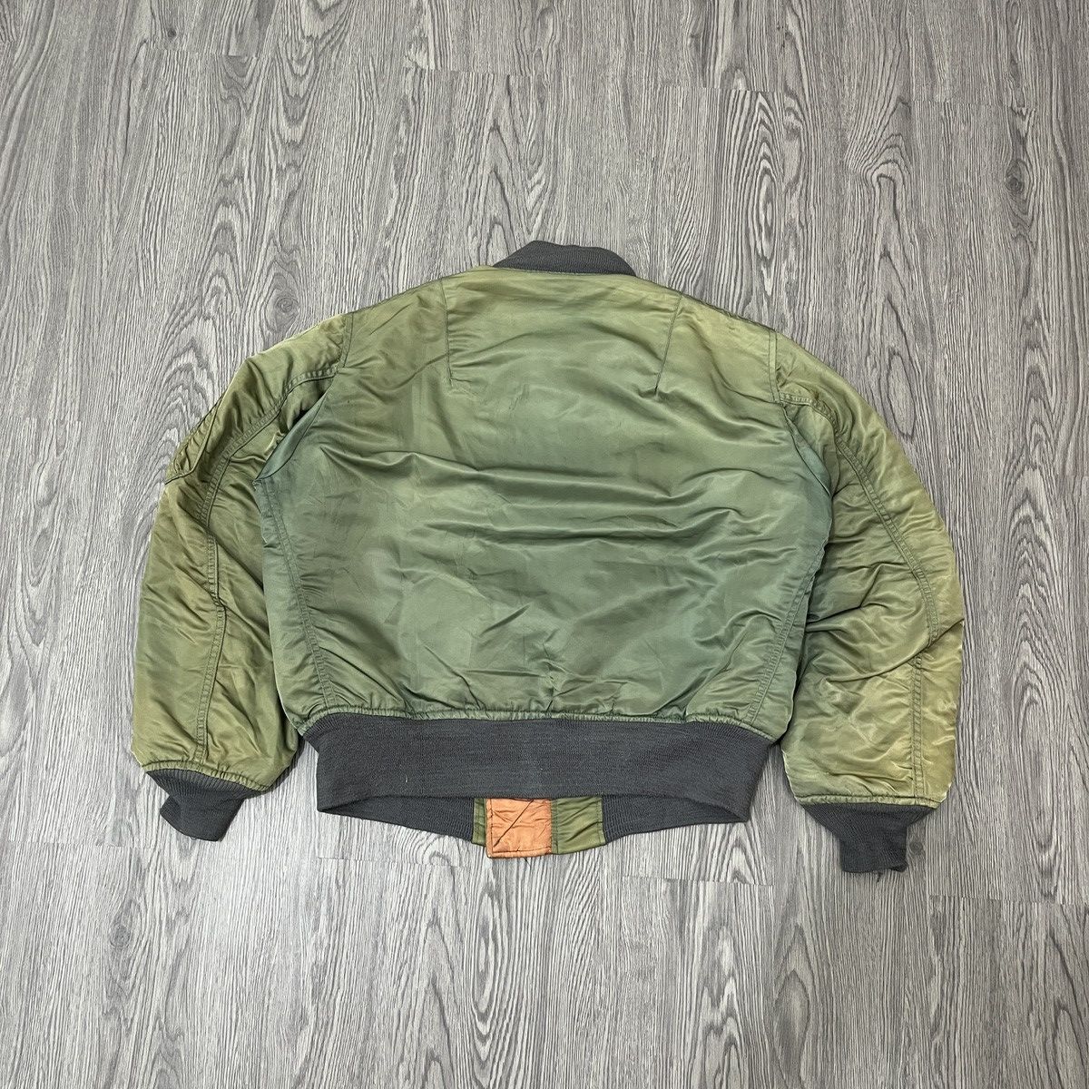 Avirex Sunfaded Vintage Avirex Ma 1 Fyl Jacket Bomber Reversible Size US M / EU 48-50 / 2 - 8 Thumbnail