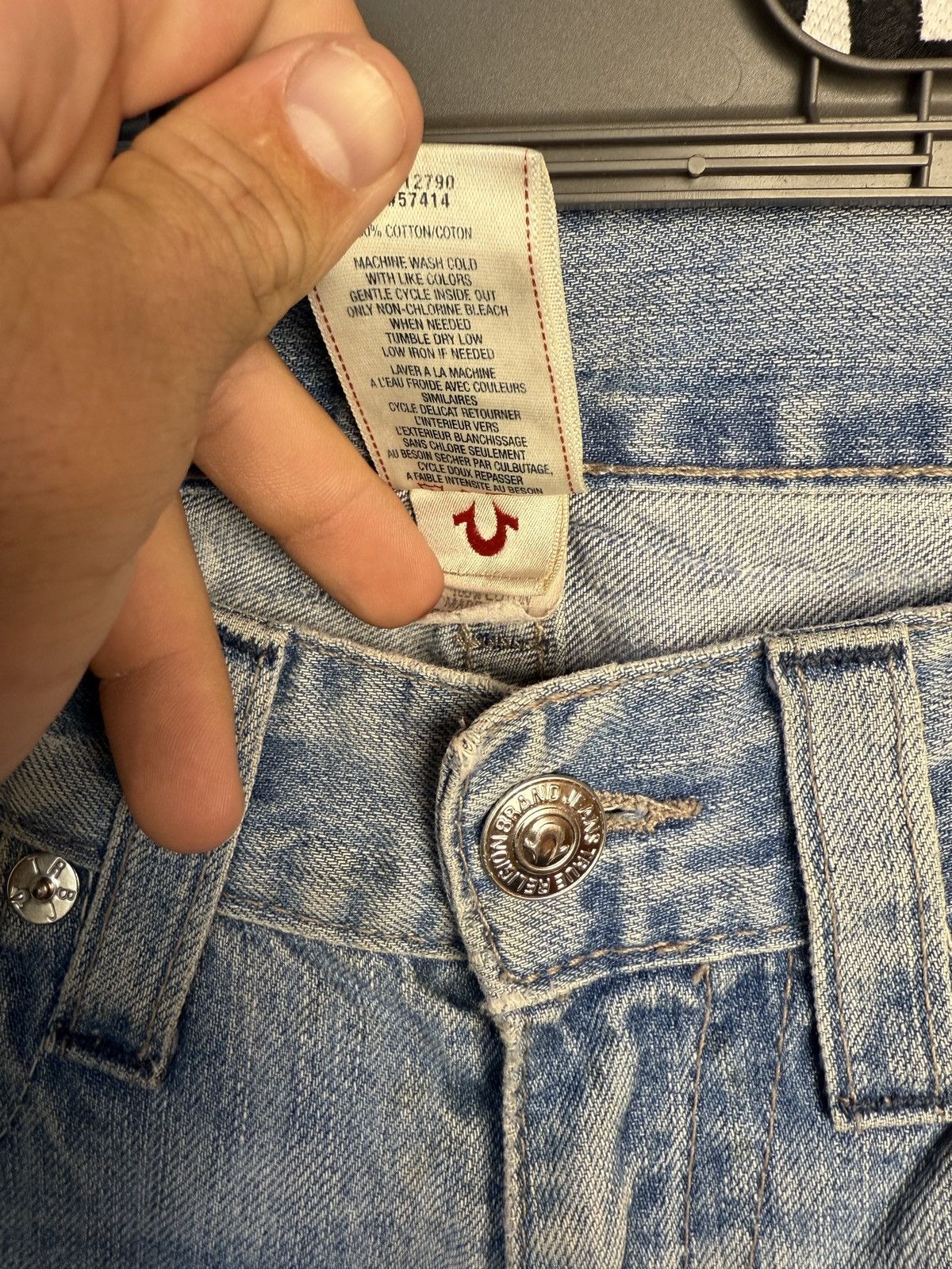 True Religion Vintage Crazy True Religion Jeans Size US 31 - 10 Thumbnail