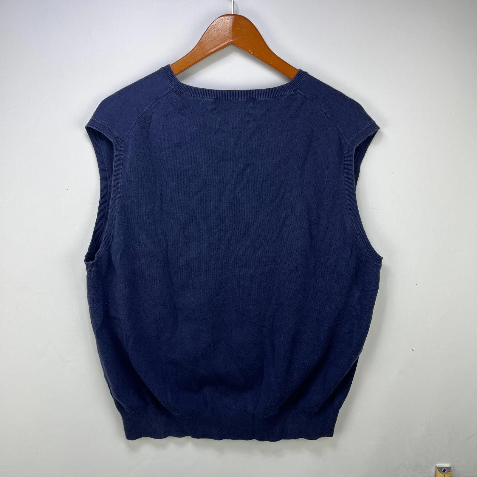Polo Ralph Lauren Vintage Polo Ralph Lauren Pony Pima Cotton Golf Vest 2XL Size US XXL / EU 58 / 5 - 7 Thumbnail