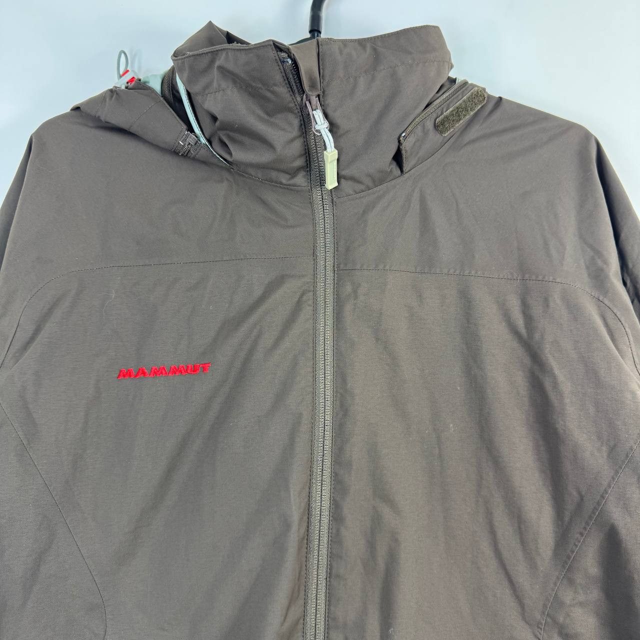 Mammut Mammut Hooded Outdoor Jacket Brown Men Size M Size US M / EU 48-50 / 2 - 2 Thumbnail