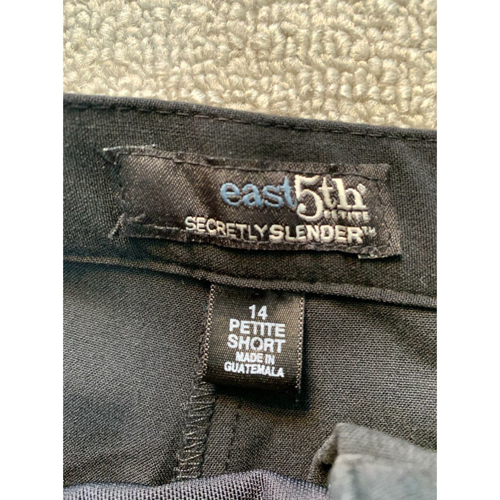Vintage East 5th Women’s Pants 14P Petite Black Secretly Slender Dress Pants Everyday Wear Women Size 36" / US 14 / IT 50 - 4 Thumbnail